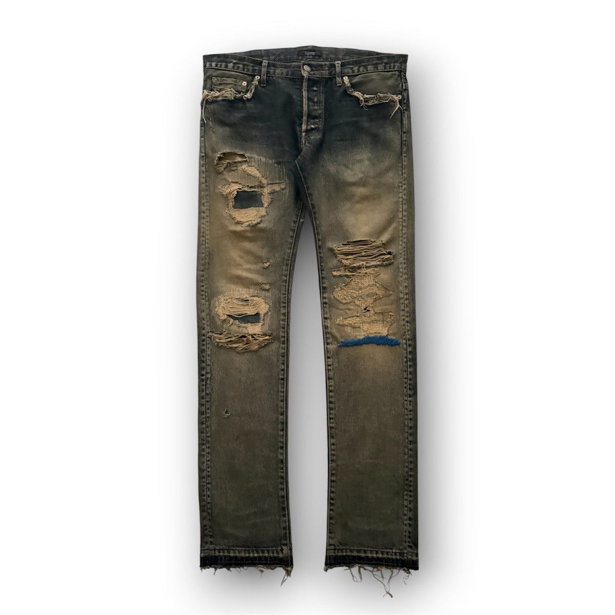 Undercover Undercover 68 Black Yarn Denim | Grailed