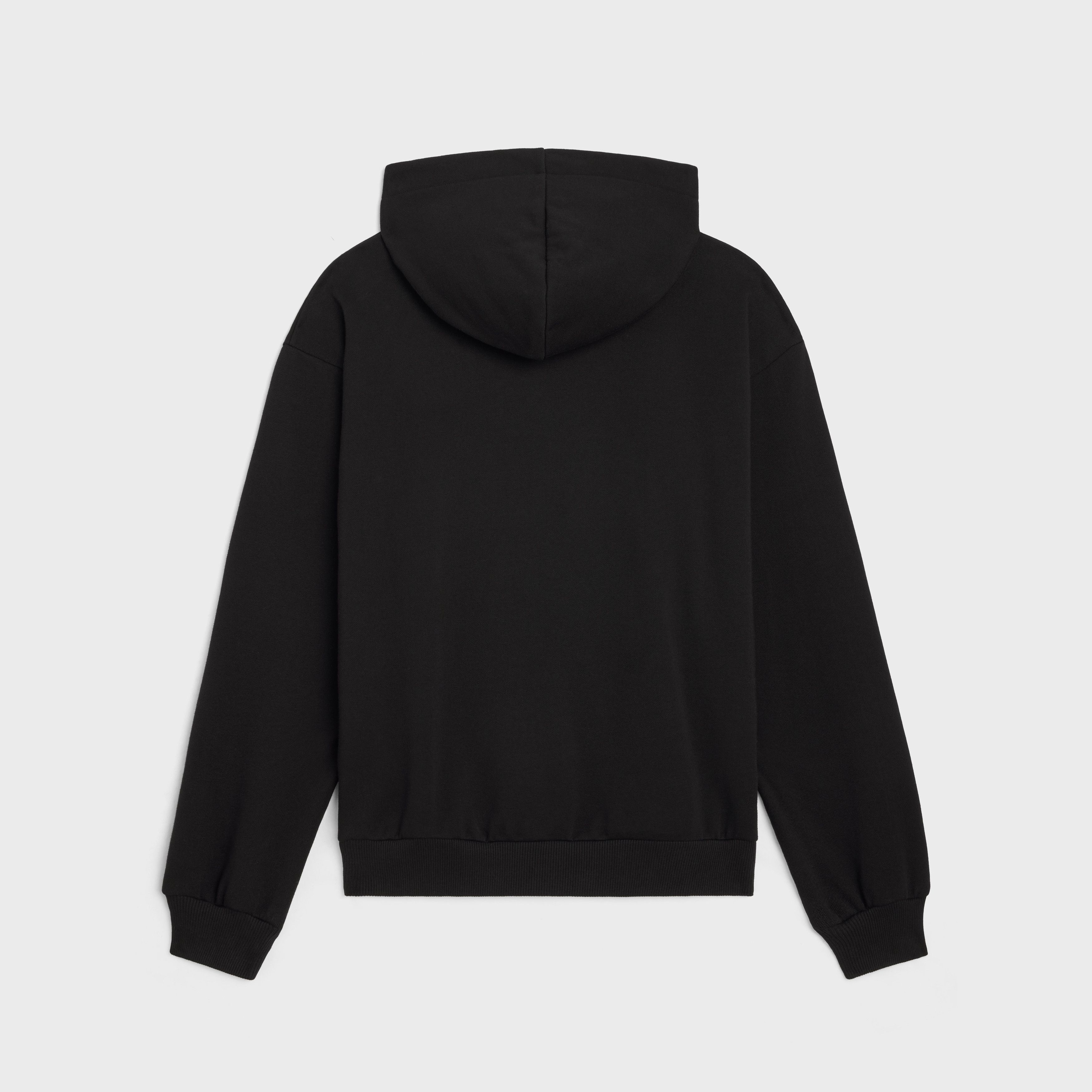 Celine Loose Hoodie "Everything Special" Print In Cotton Fleece Size US M / EU 48-50 / 2 - 2 Thumbnail