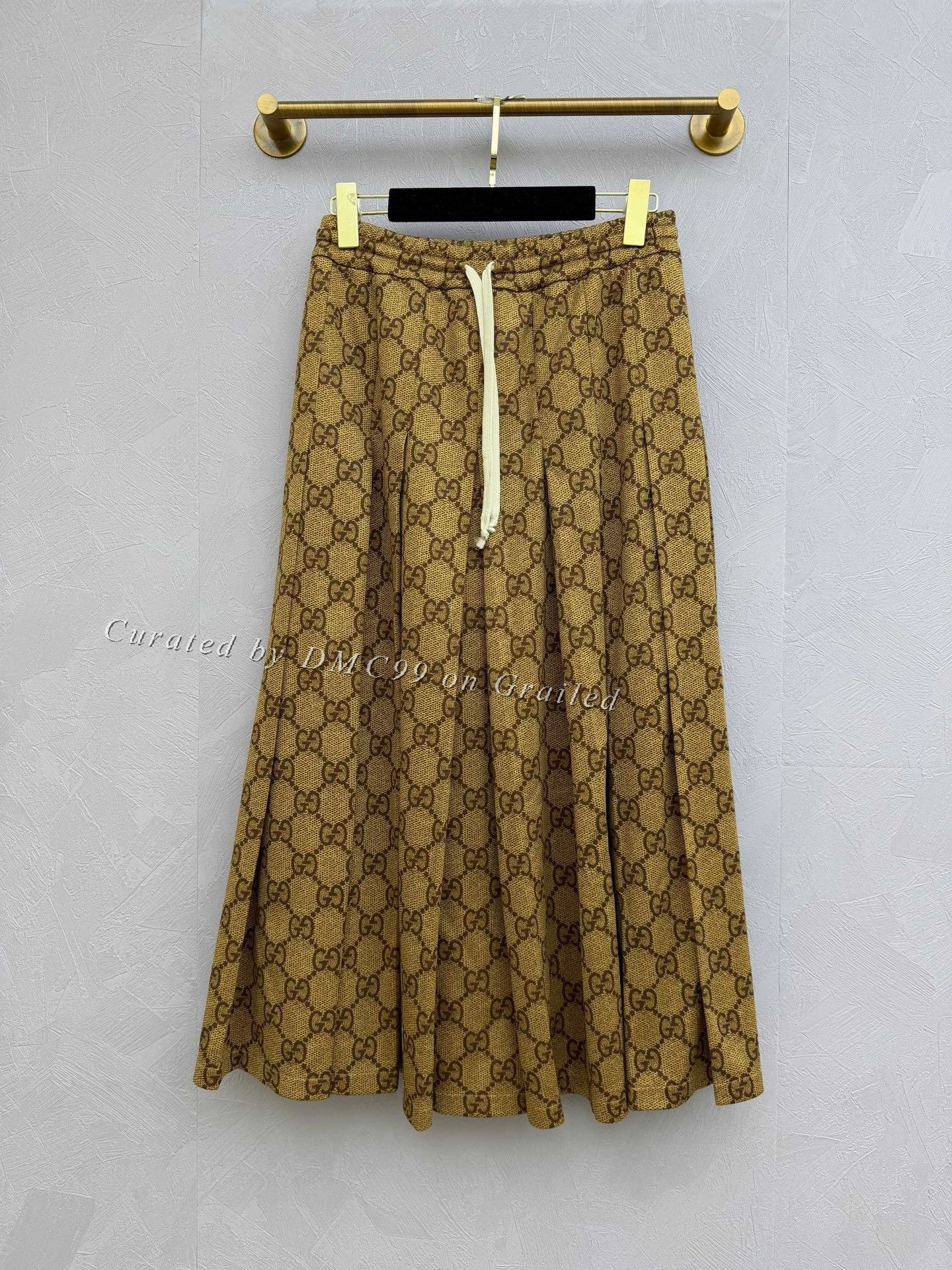 Gucci Gucci Double G Pleated Mini Skirt XS Size 34" / US 12 / IT 48 - 1 Thumbnail