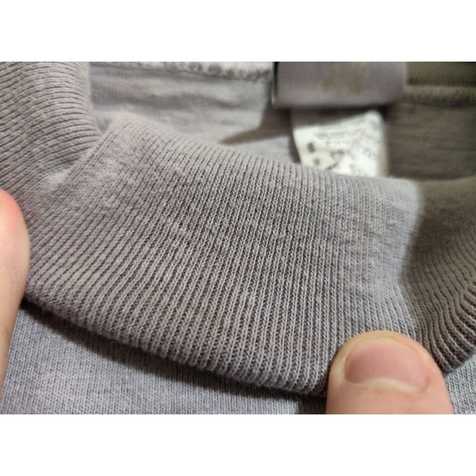 Guess VINTAGE GUESS Shirt Turtleneck Gray L/S One Size USA Size US L / EU 52-54 / 3 - 7 Thumbnail