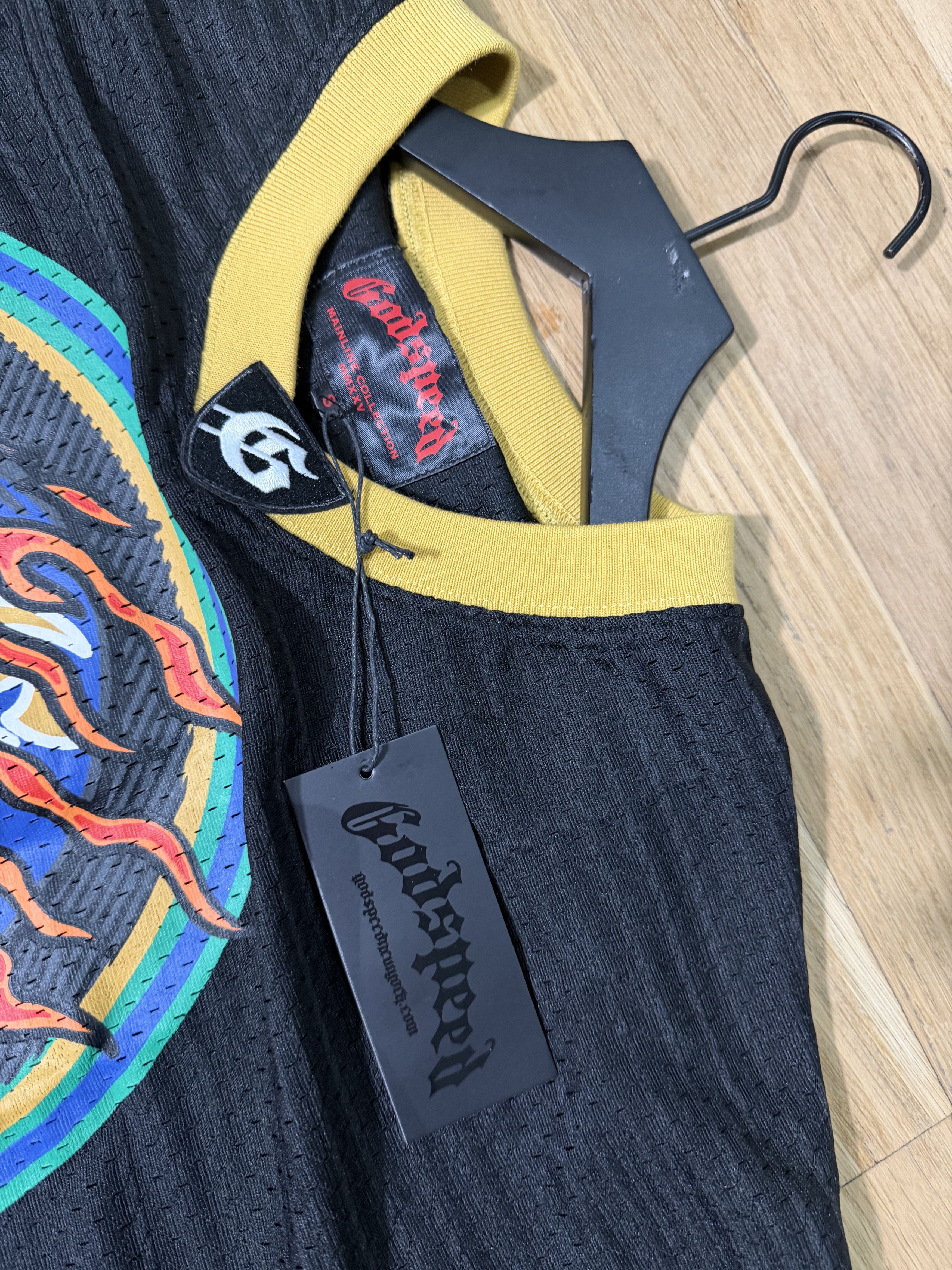 Godspeed Godspeed First Down Jersey Black/Yellow/Blue Size US M / EU 48-50 / 2 - 3 Thumbnail