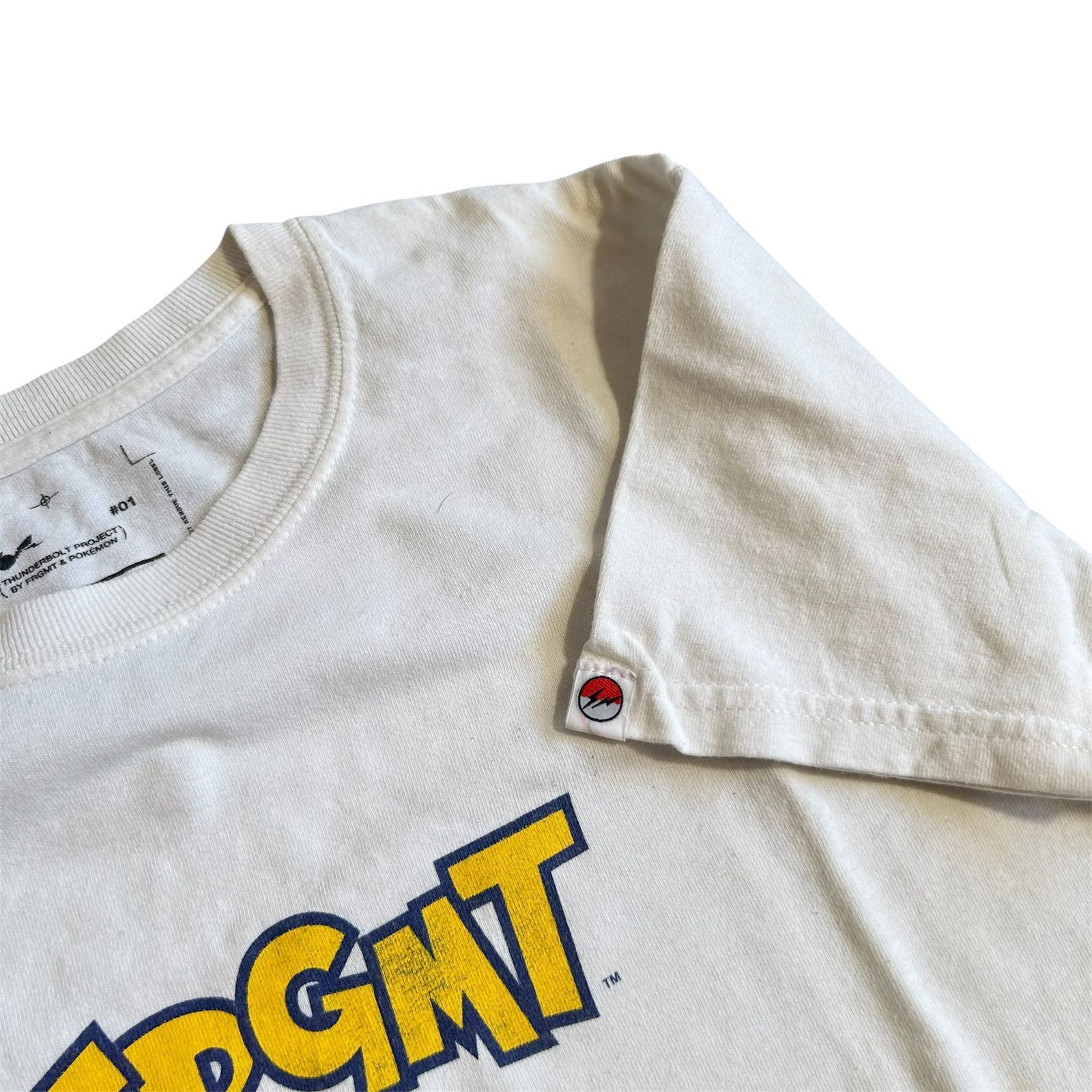 Fragment Design × Pokemon 2019 Thunderbolt Project Pokemon x Fragment Big Logo T-Shirt Size US S / EU 44-46 / 1 - 3 Thumbnail