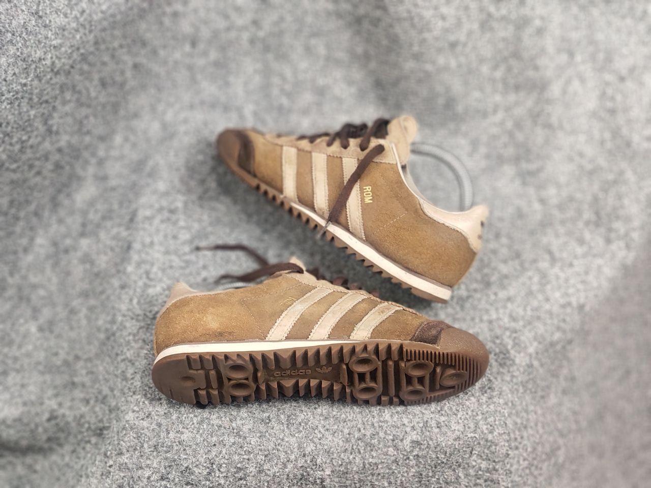 Adidas Vintage Adidas Originals Rom Leather Sneakers Y2K Shoes Size US 9 / IT 39 - 5 Thumbnail