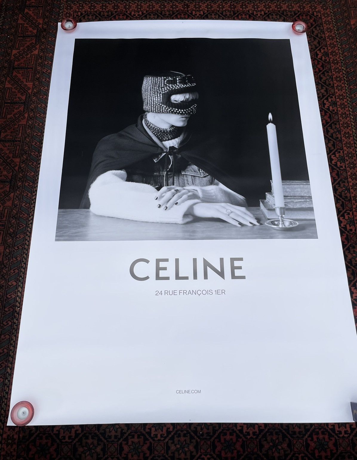 Celine × Hedi Slimane Celine Hedi slimane tin box logo mints