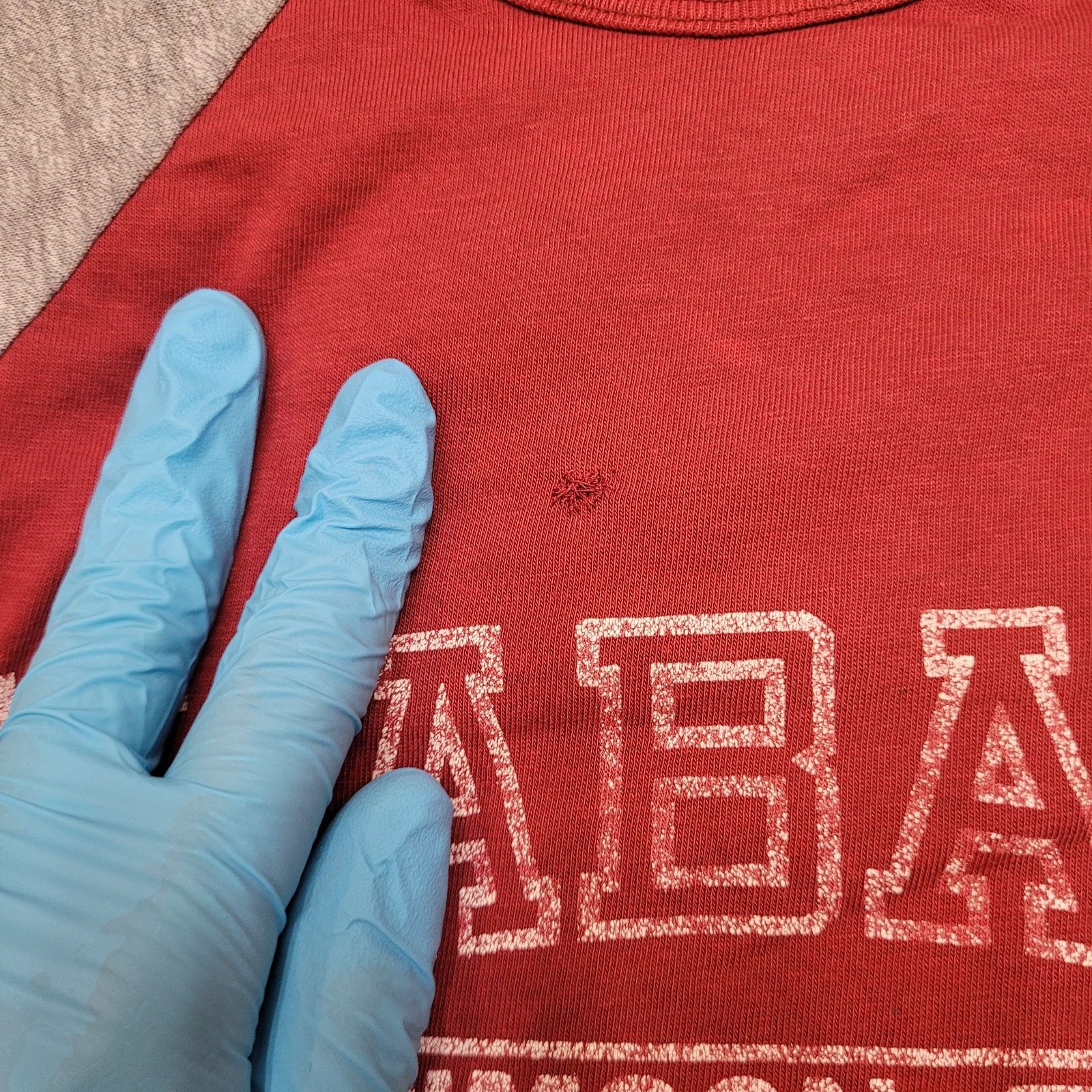 Vintage VTG 80s Alabama Crimson Tide T-Shirt Mens XS Womens S Raglan Size US XS / EU 42 / 0 - 3 Thumbnail