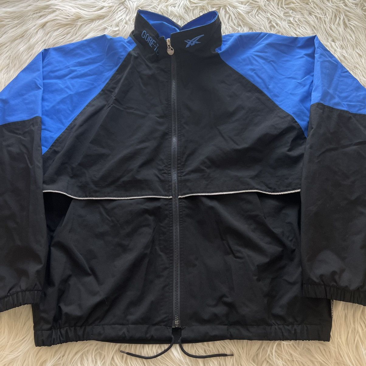 Asics Vintage 90s ASICS Gore Tex Zip Windbreaker Jacket Retro L Size US L / EU 52-54 / 3 - 2 Thumbnail