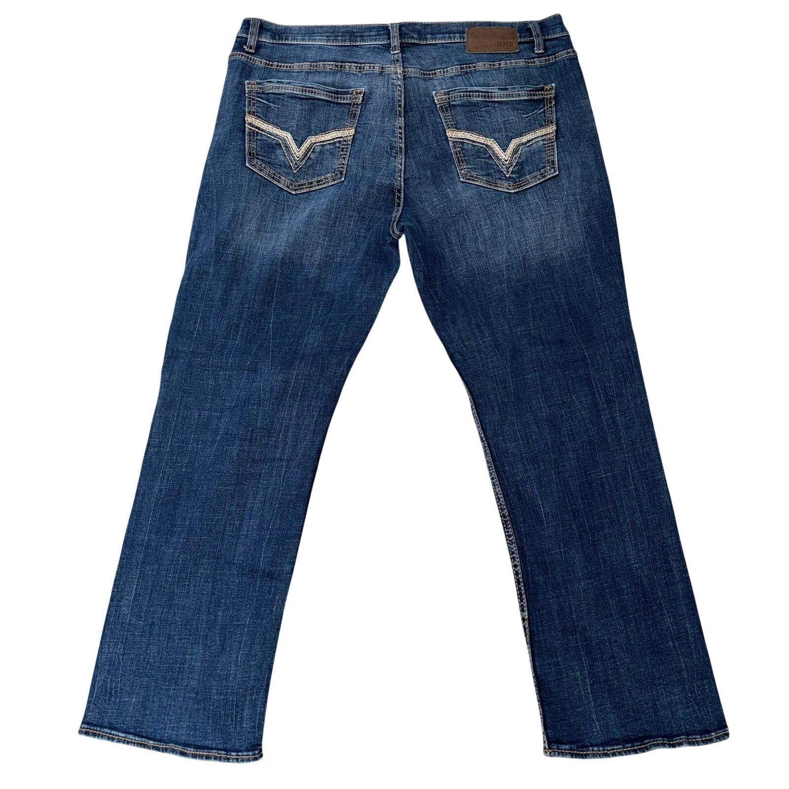 BKE BKE Tyler Straight Leg Jeans Men’s 36x30 Medium Wash Size US 36 / EU 52 - 2 Thumbnail