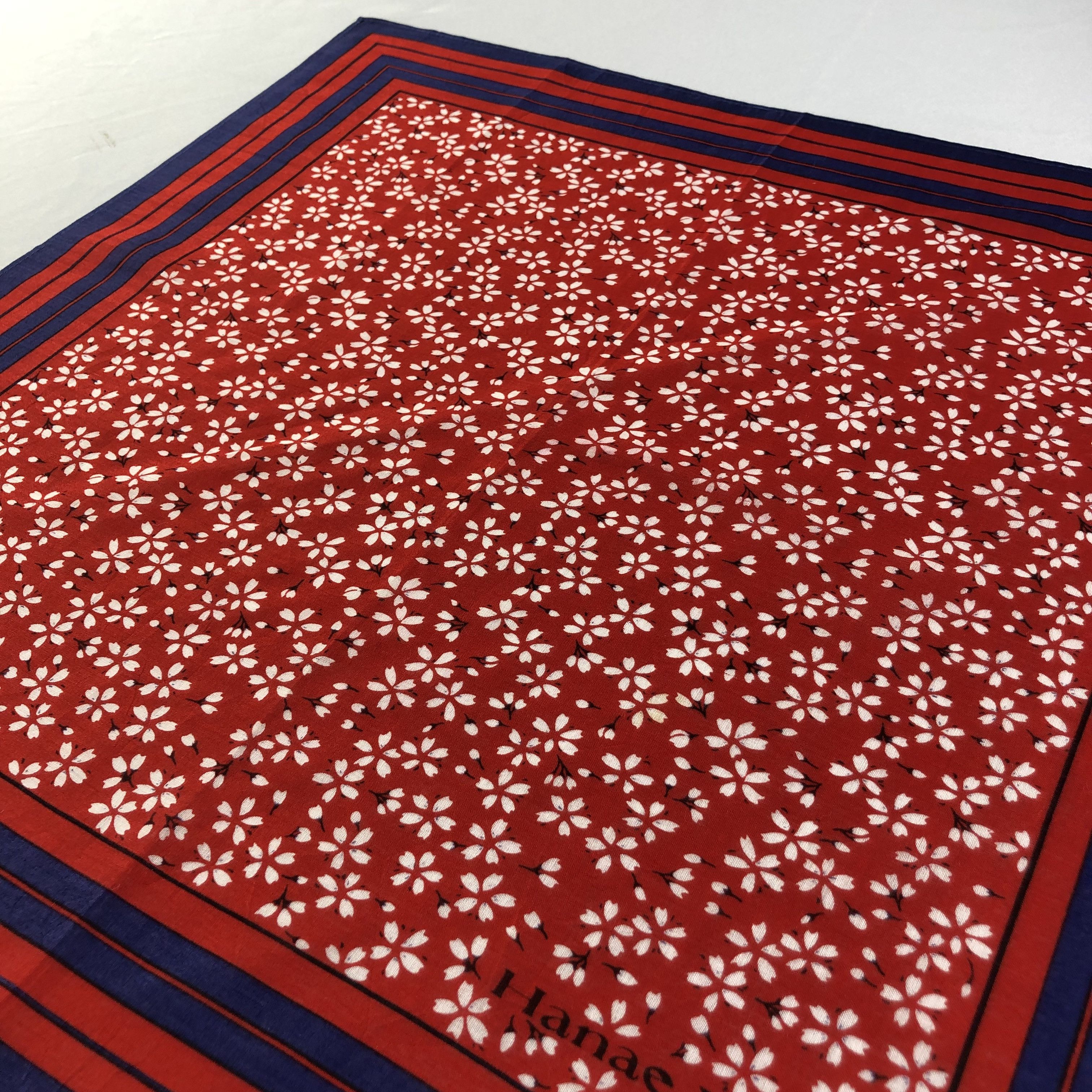 Hanae Mori Hanae Mori Handkerchief Neckerchief Bandana H1530 Size ONE SIZE - 3 Thumbnail