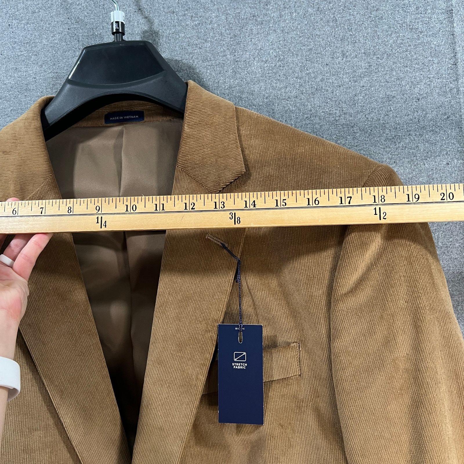 Other Stafford Corduroy Mens Stretch Fabric Regular Fit Corduroy Size 48L - 9 Thumbnail