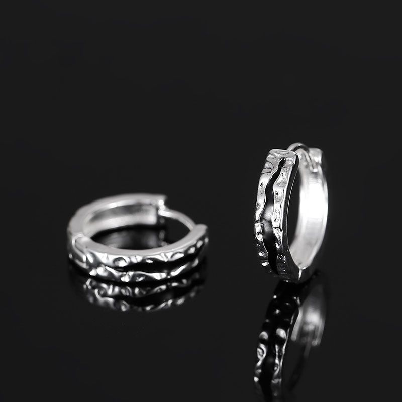 Jewelry × Sterling Silver Vintage Earrings One Pairs Chrome Jewelry Size ONE SIZE - 2 Thumbnail