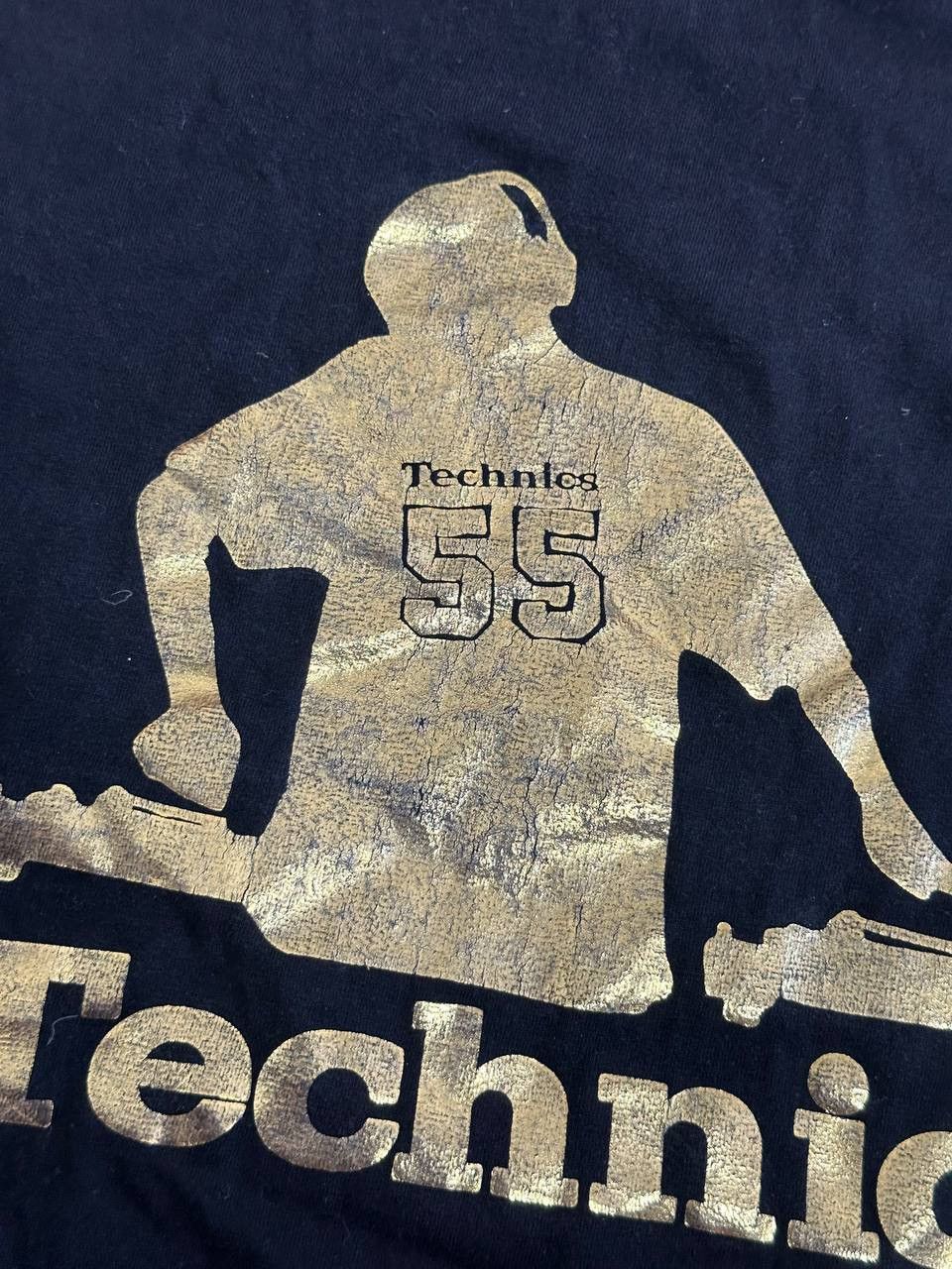 Vintage Vintage Technics T-Shirt Vinyl aphex twin bjork Size US XL / EU 56 / 4 - 5 Thumbnail