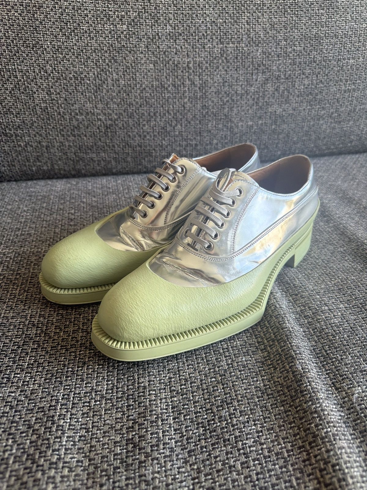 Prada SS13 prada derby loafer Size US 8.5 / IT 38.5 - 4 Thumbnail