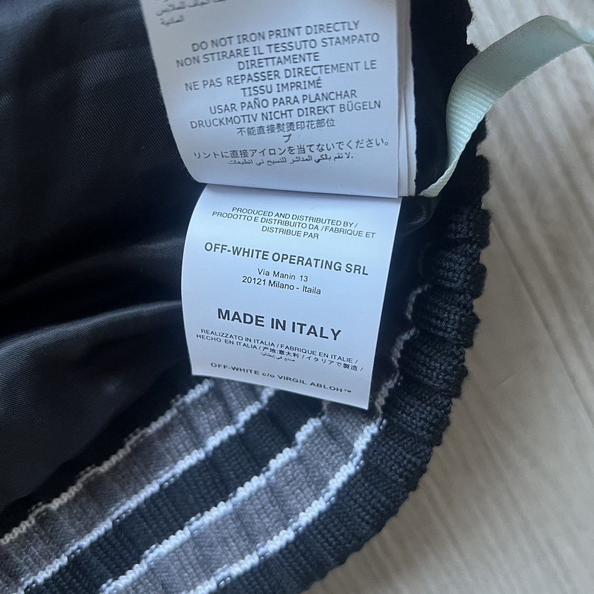 Off-White Off-White FW18 3-D Wool Varsity Jacket Size US L / EU 52-54 / 3 - 14 Thumbnail