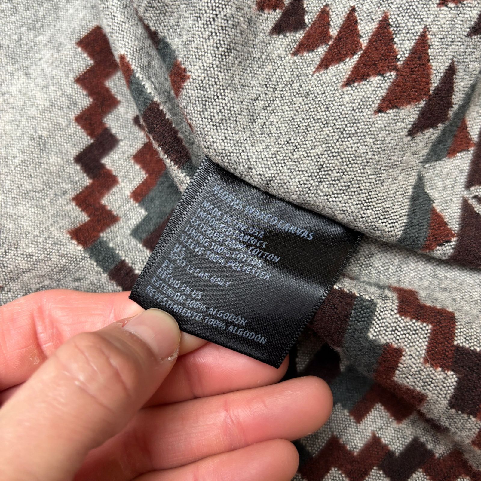 Freenote Cloth Rare Freenote Cloth RJ-2 Riders Waxed Jacket Aztec Lined S Size US S / EU 44-46 / 1 - 6 Thumbnail