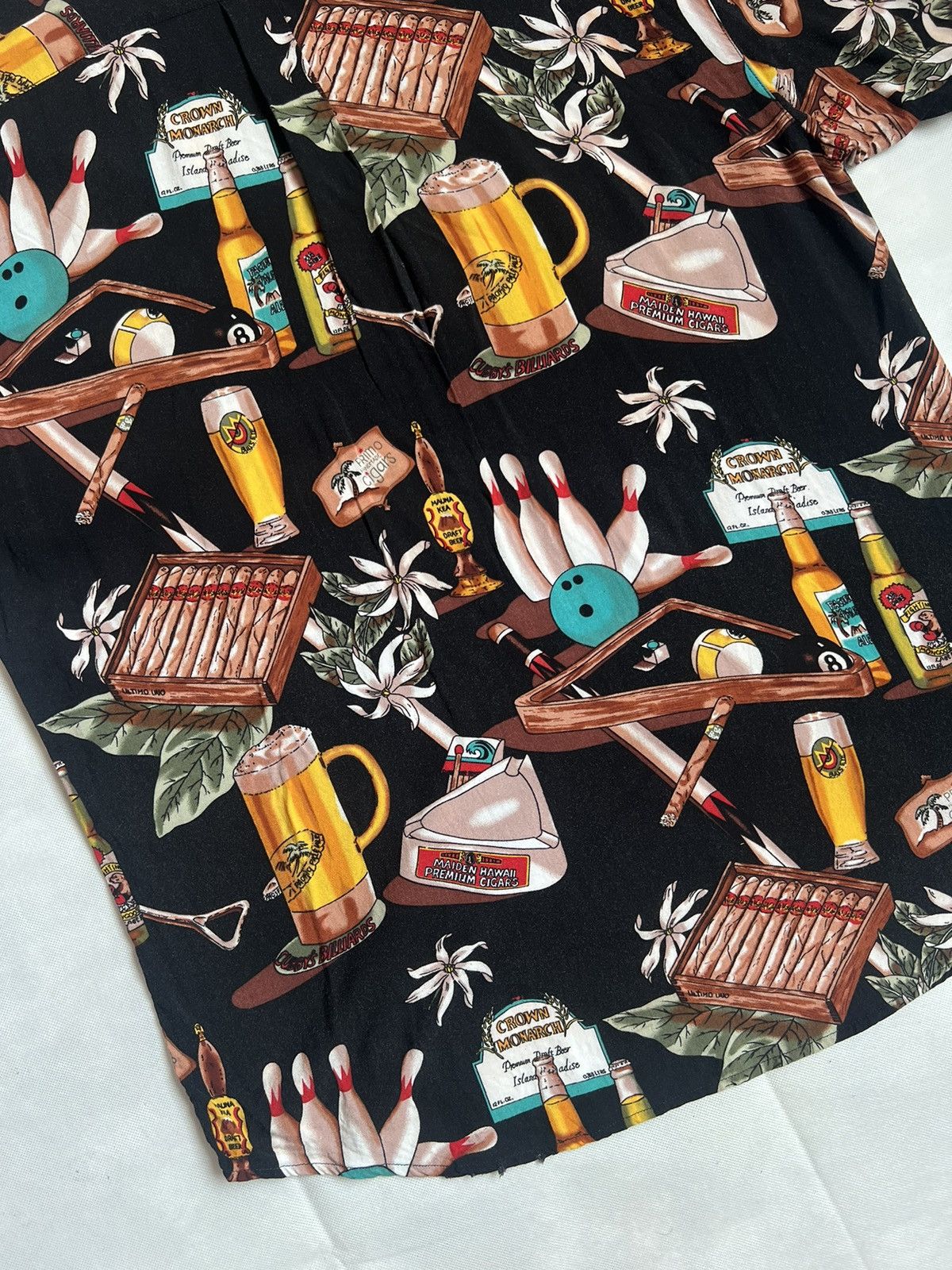 Japanese Brand Vintage Lowes Hawaiian Tropical Bowling In Paradise Shirt Size US L / EU 52-54 / 3 - 6 Thumbnail