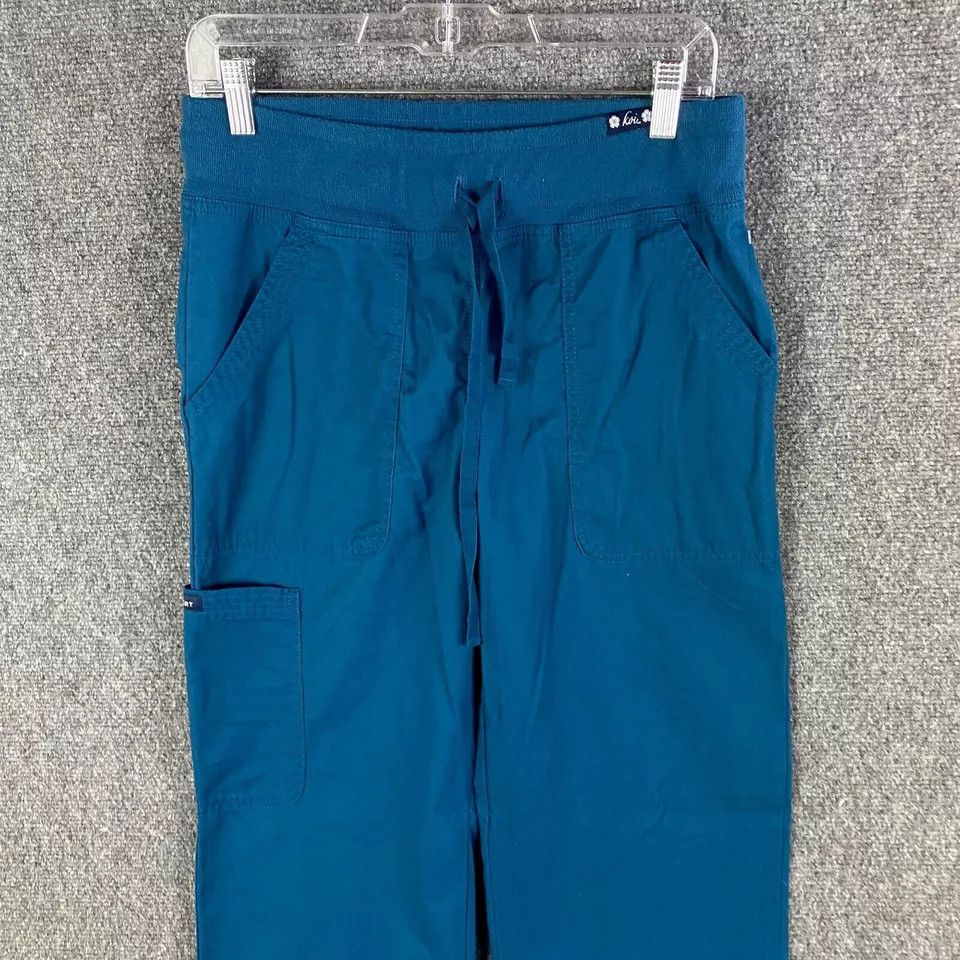 Other Koi Scrubs Bottoms Small Unisex Workwear Cotton Stretch S Size 30" / US 8 / IT 44 - 2 Thumbnail