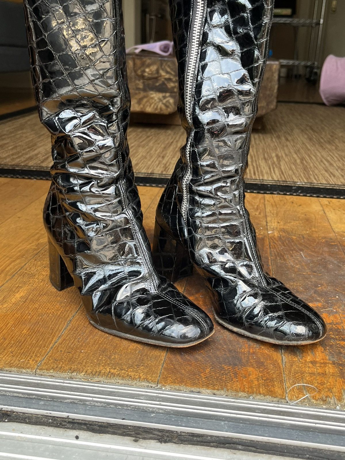 Dolce & Gabbana Dolce & Cabana vintage boots Size US 5.5 / IT 35.5 - 4 Thumbnail