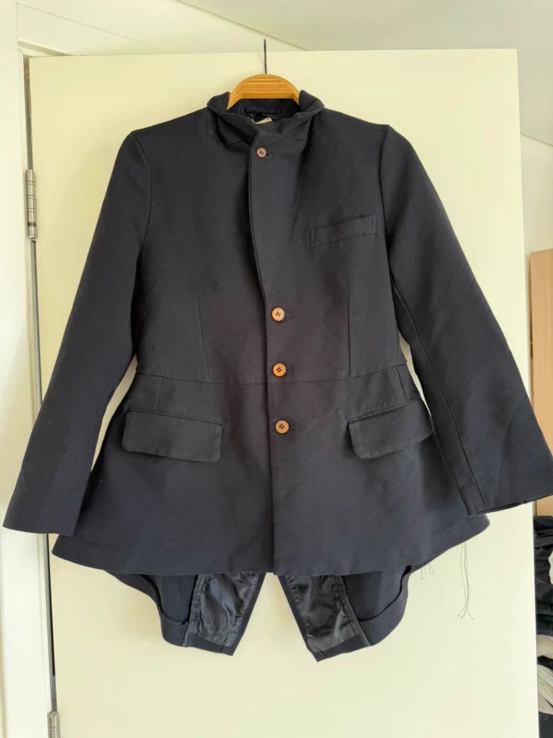 Comme des Garcons CDG Mainline Hollow Out Blazer Size US S / EU 44-46 / 1 - 1 Thumbnail