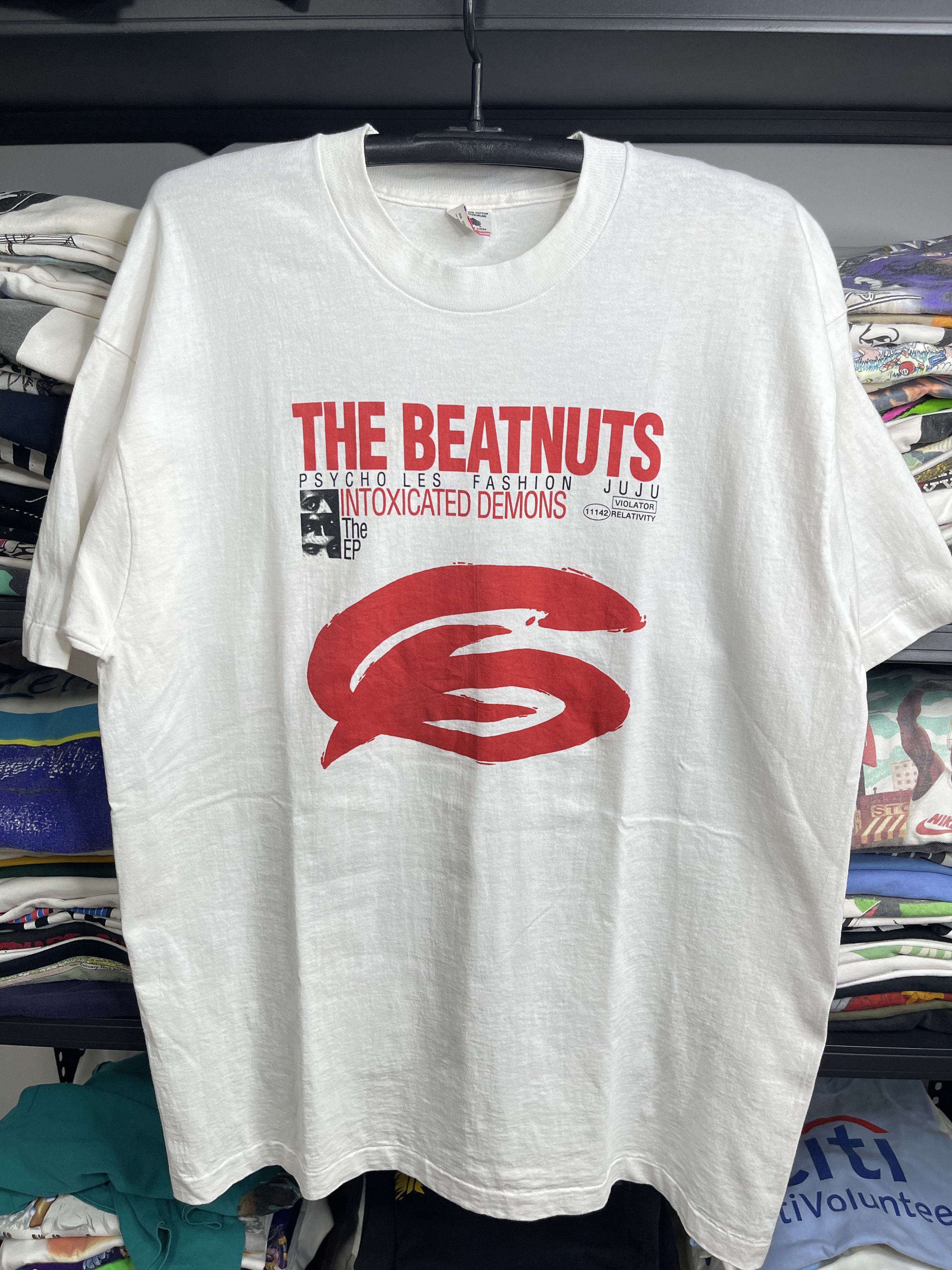 Rap Tees × Vintage Rap Tee The Beatnuts debut EP “Intoxicated Demons”. (XL) Size US XL / EU 56 / 4 - 1 Thumbnail
