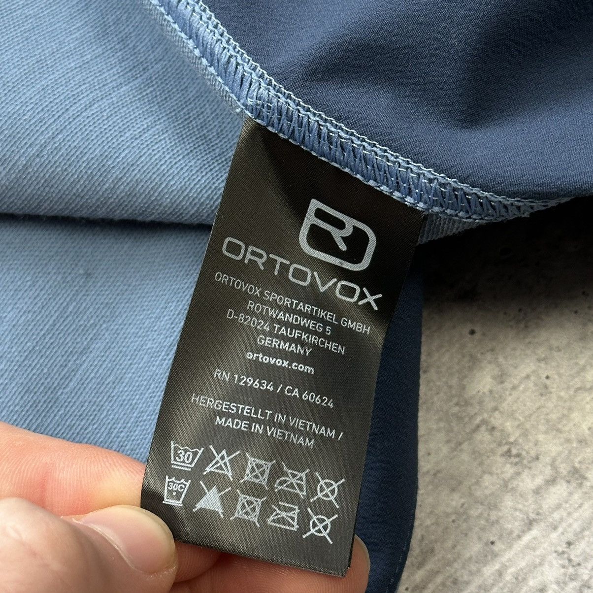 ORTOVOX Ortovox Pala Merino Inside Jacket Soft shell Blue Women’s Size XL / US 12-14 / IT 48-50 - 15 Thumbnail
