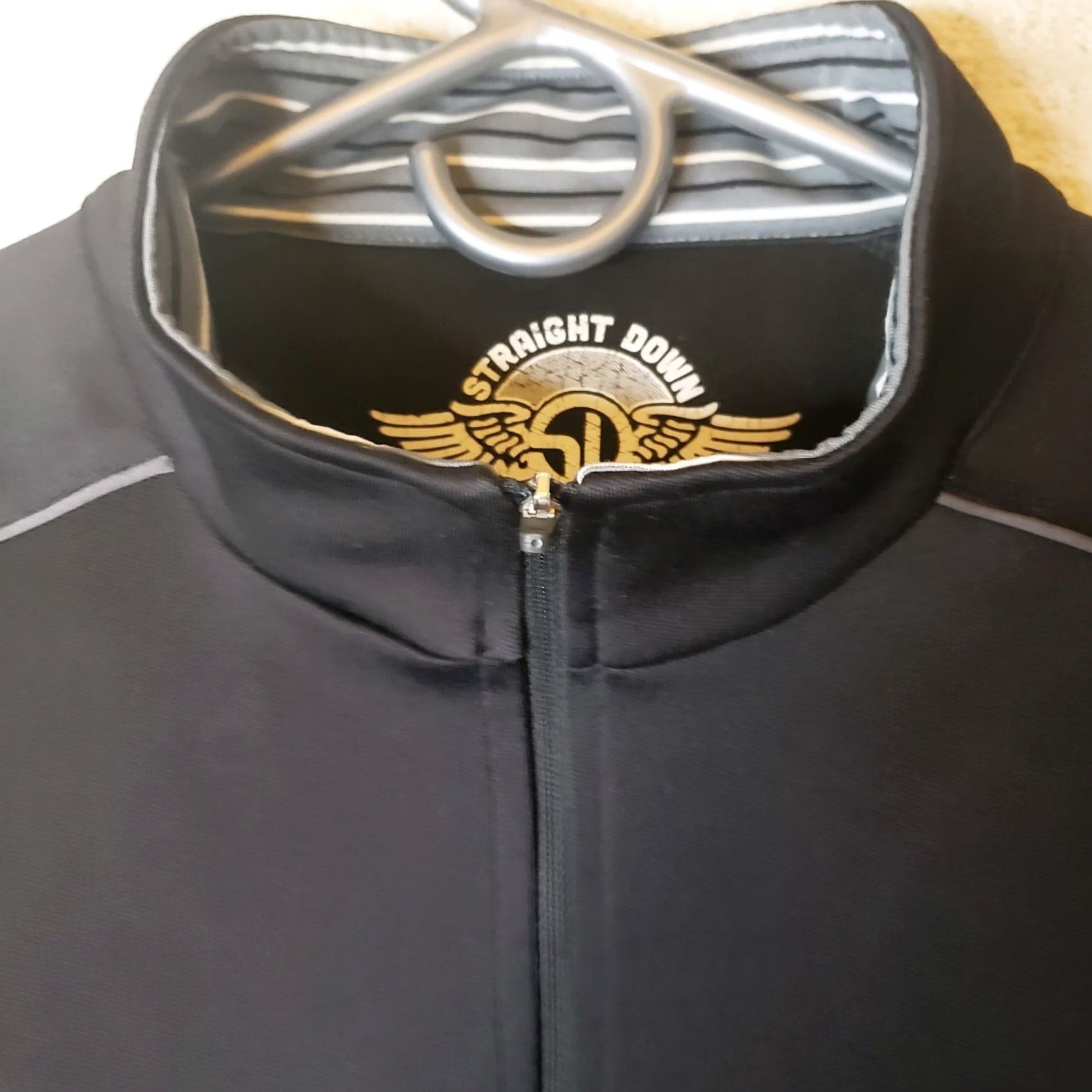Vintage Straight Down Full-Zip Jacket Mens Size Medium Black 746A 01007909 Size US M / EU 48-50 / 2 - 5 Thumbnail