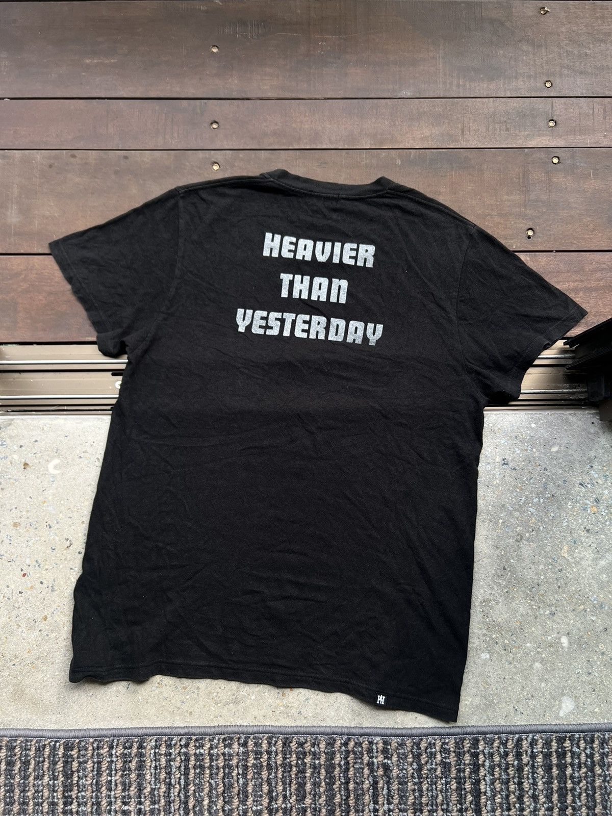 Hysteric Glamour HYSTERIC GLAMOUR HEAVIER THAN YESTERDAY TEE SPIDER WEB Size US M / EU 48-50 / 2 - 2 Thumbnail
