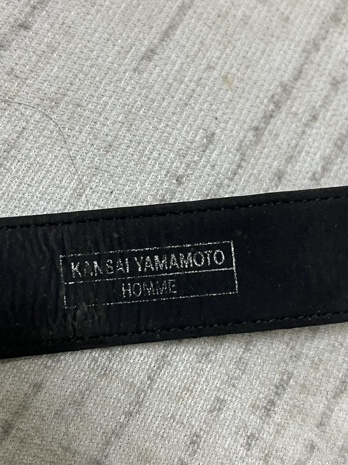 Kansai Yamamoto Vintage 80s kansai yamamoto leather belt Size ONE SIZE - 6 Thumbnail