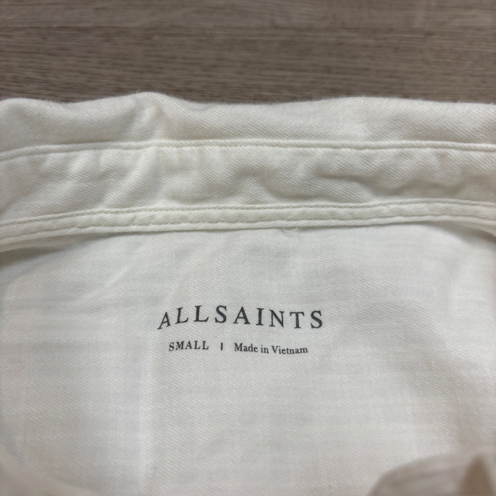 Allsaints Allsaints Sanborn Short Sleeve Button Up Shirt Men's Small Size US S / EU 44-46 / 1 - 5 Thumbnail