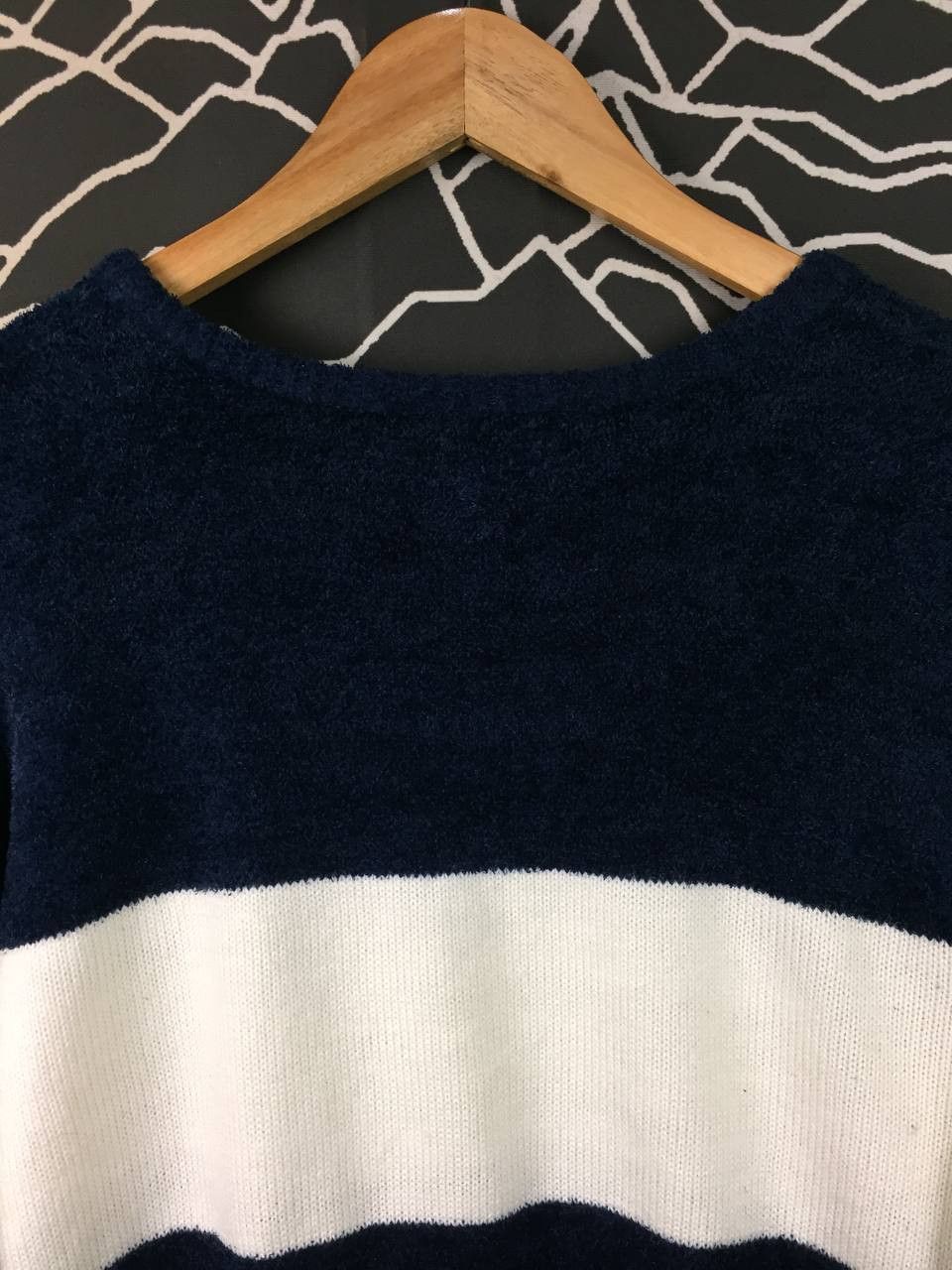 In The Attic In The Attic Homme Nautical Stripe Crewneck Knit Sweater Size US XL / EU 56 / 4 - 7 Thumbnail