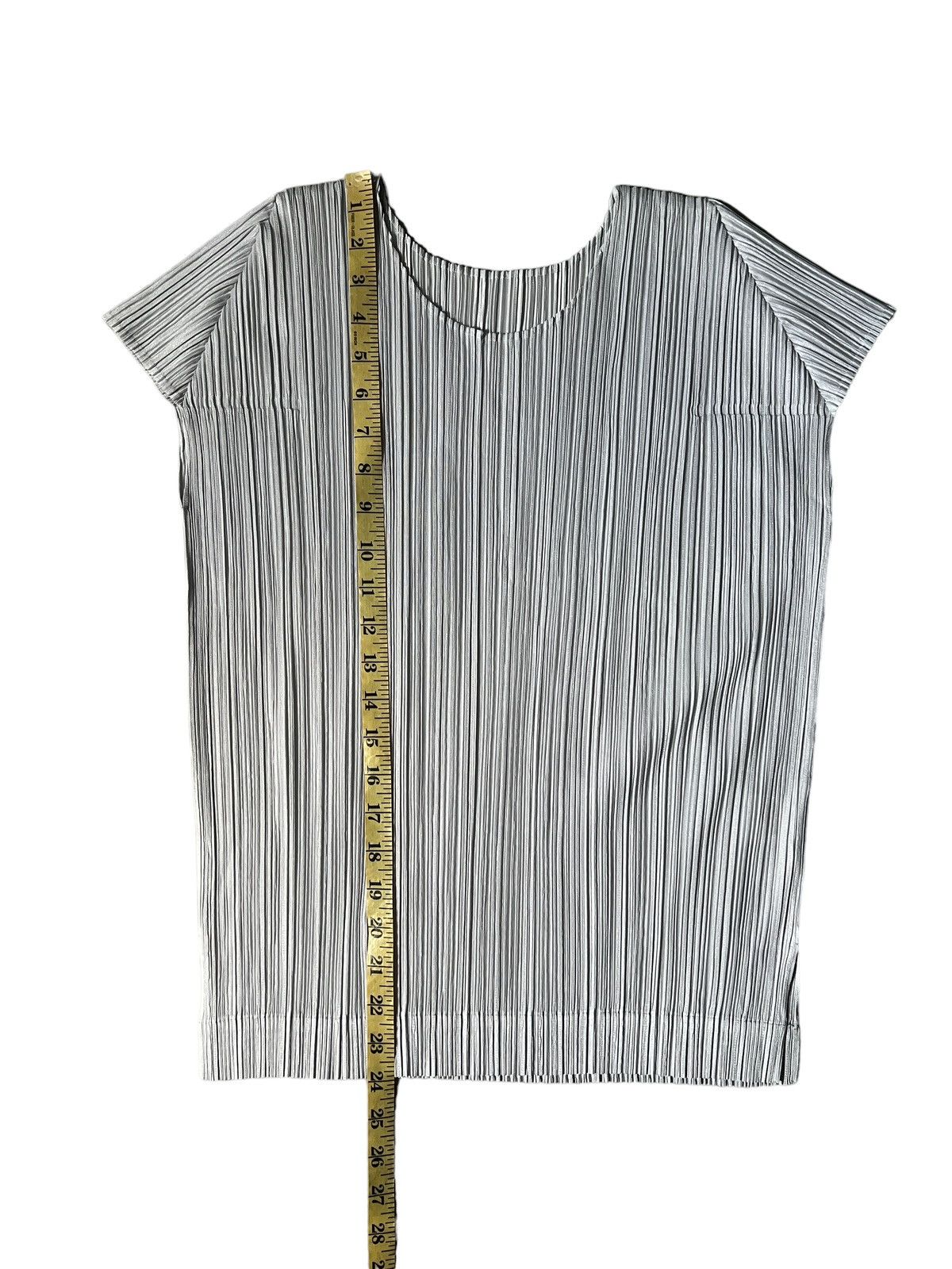 Issey Miyake Pleats Please Half Sleeve Pleated Tops Size S / US 4 / IT 40 - 12 Thumbnail