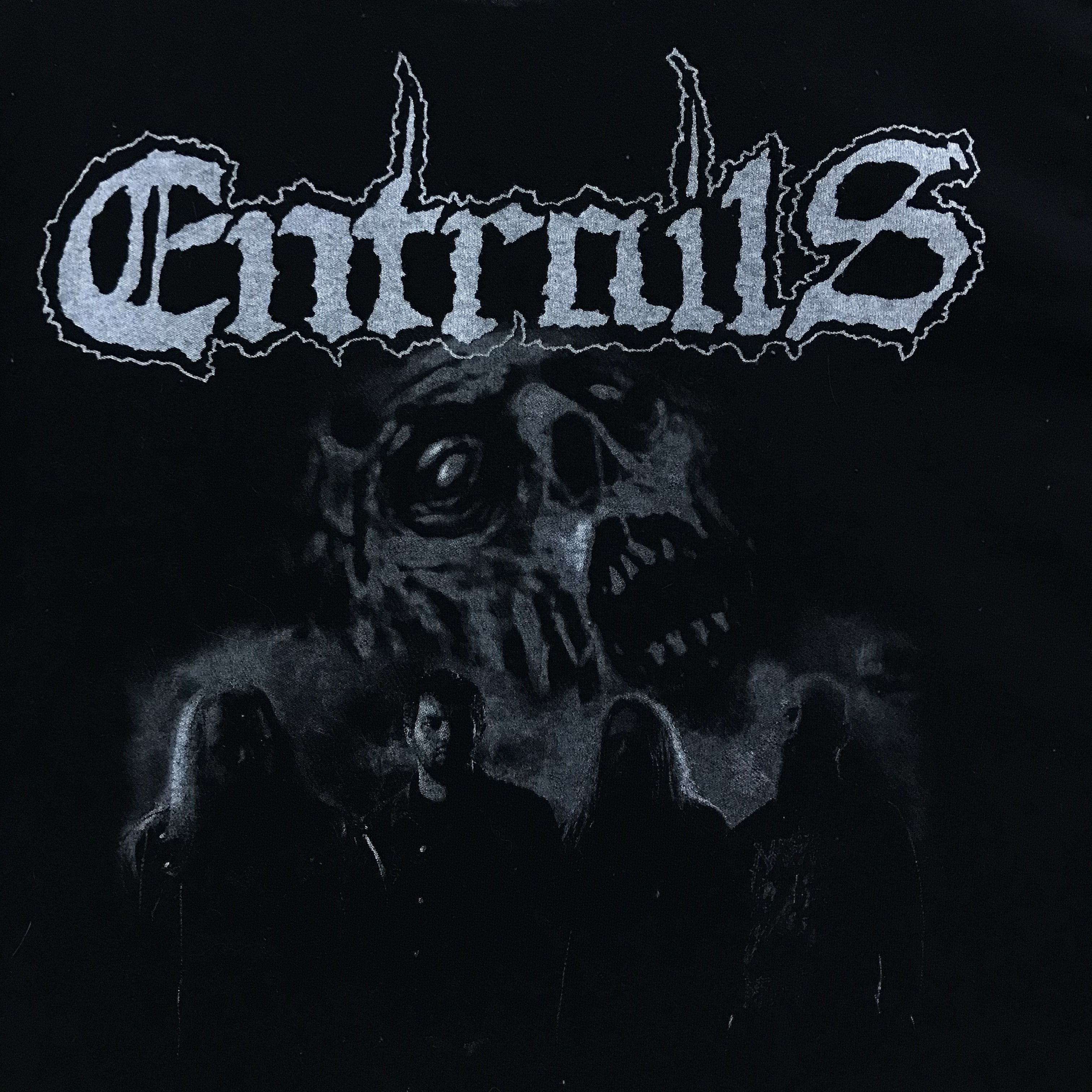 Band Tees ENTRAILS Vintage Long Sleeve T-Shirt 90s Slayer Metallica Size US S / EU 44-46 / 1 - 7 Thumbnail