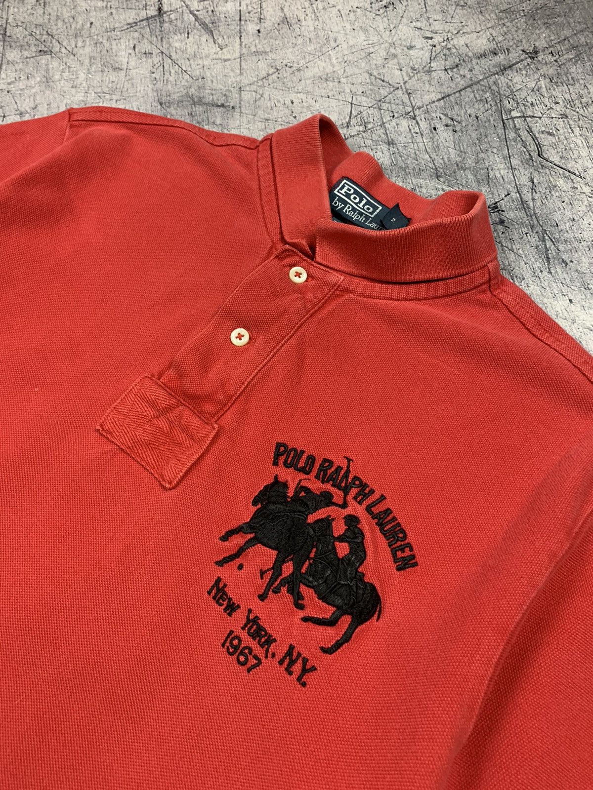 Polo Ralph Lauren 90s Polo Ralph Lauren Vintage Polo Embroidered Logo Hype Size US L / EU 52-54 / 3 - 4 Thumbnail