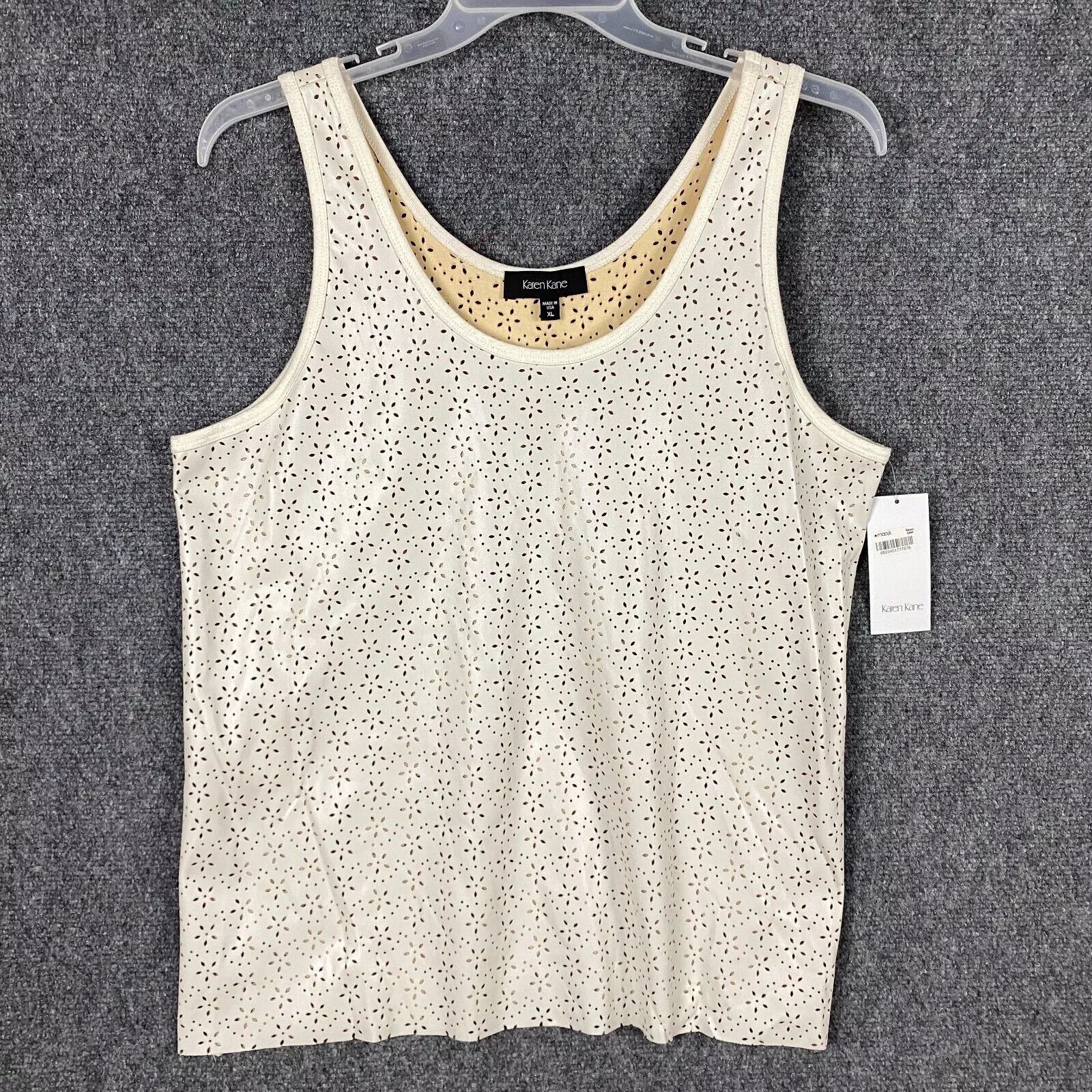 Other Karen Kane Tank Top Women's XL NWT Rayon Blend Adults Size XL / US 12-14 / IT 48-50 - 1 Thumbnail