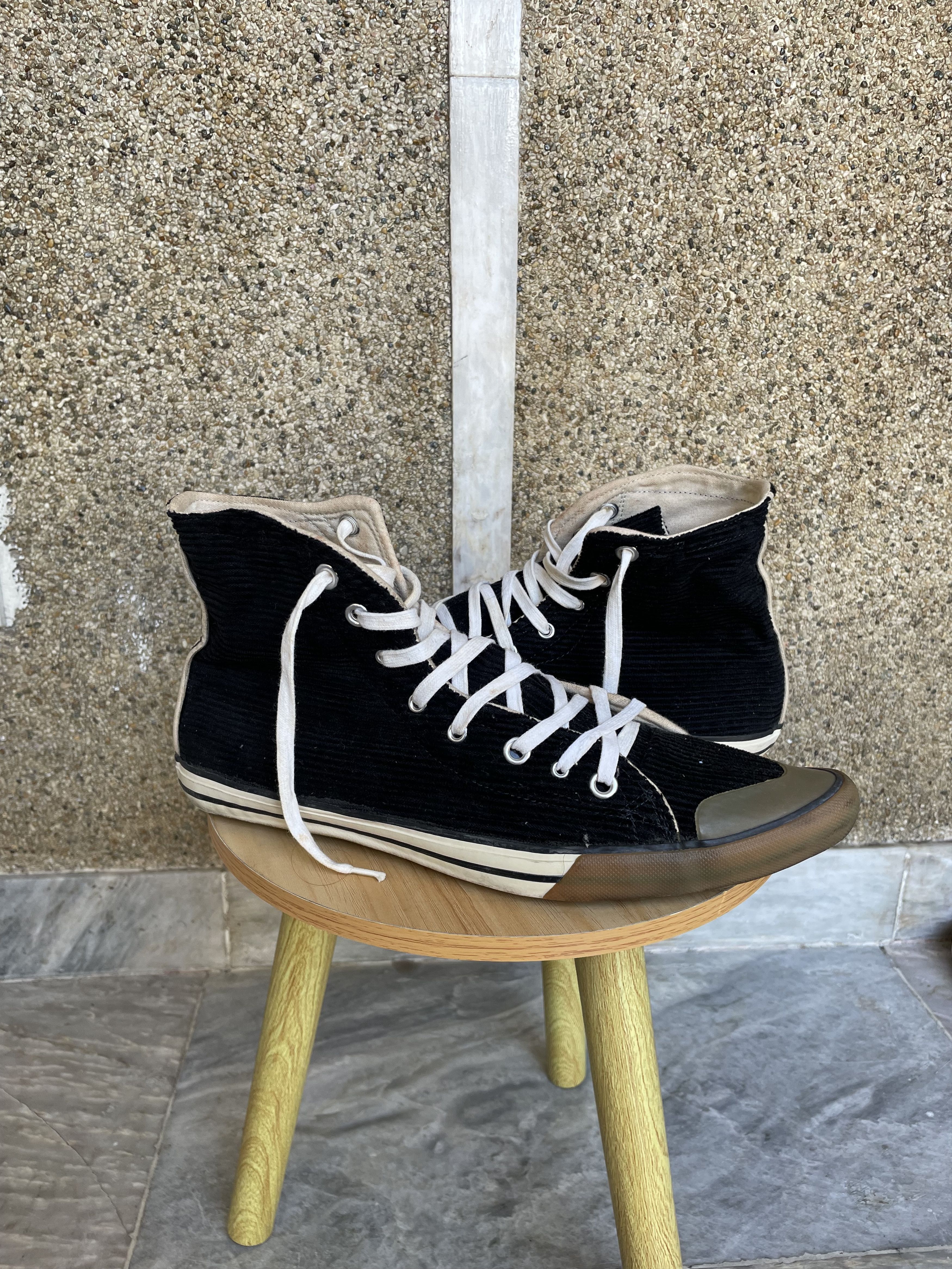 Undercover Undercover Skull Corduroy Sneaker AW04 - RUNWAY ARCHIVE Size US 9.5 / EU 42-43 - 3 Thumbnail