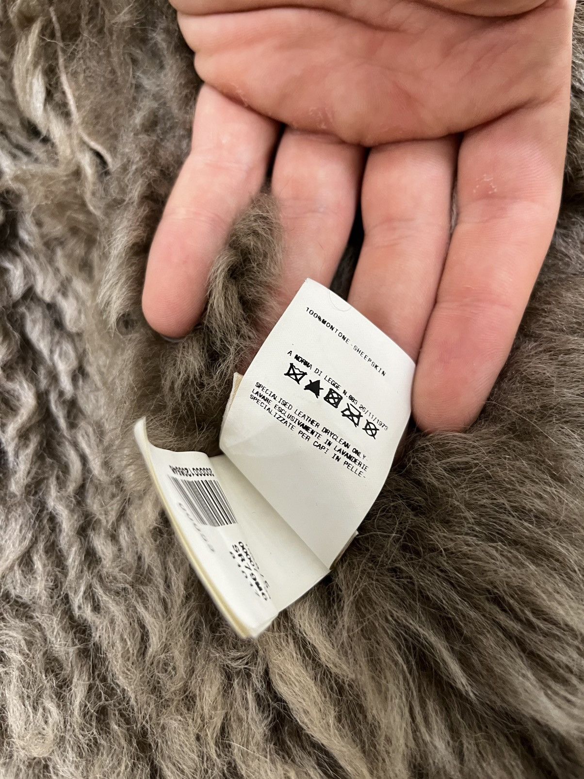 John Galliano Galliano FW2008 Sheepskin Leather Fur Jacket Size L / US 10 / IT 46 - 15 Thumbnail