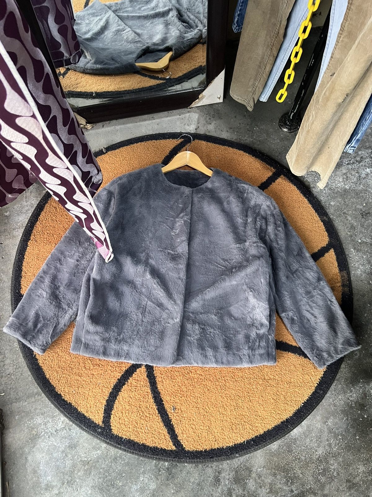 Uniqlo 🔥Uniqlo Faux Fur Button Cardigan Size M / US 6-8 / IT 42-44 - 2 Thumbnail