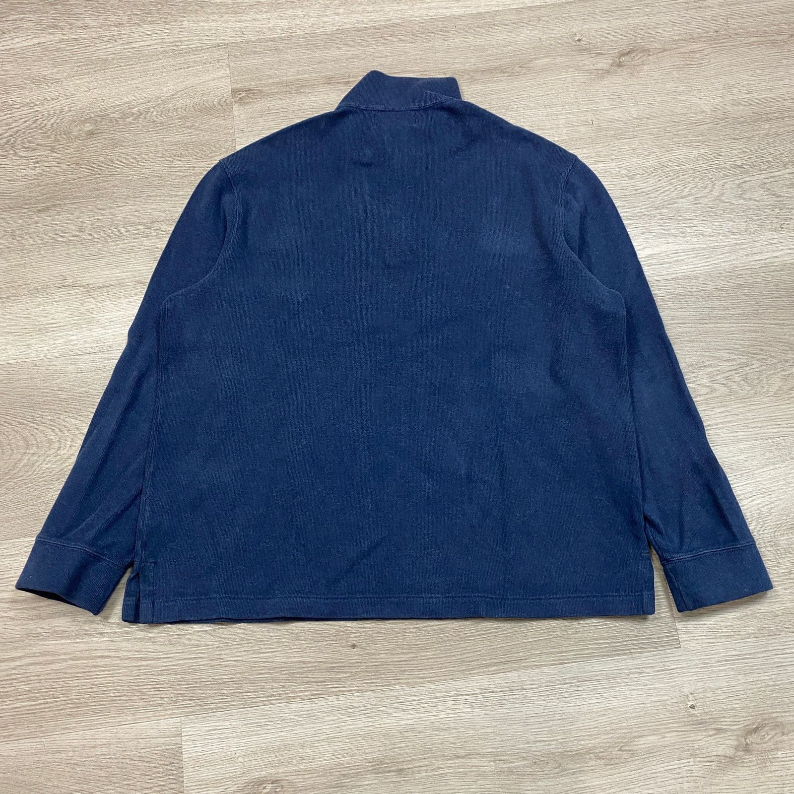 Polo Ralph Lauren × Vintage Vintage Polo Ralph Lauren 1/4 Zip Pullover Sweater Men's L Size US L / EU 52-54 / 3 - 3 Thumbnail