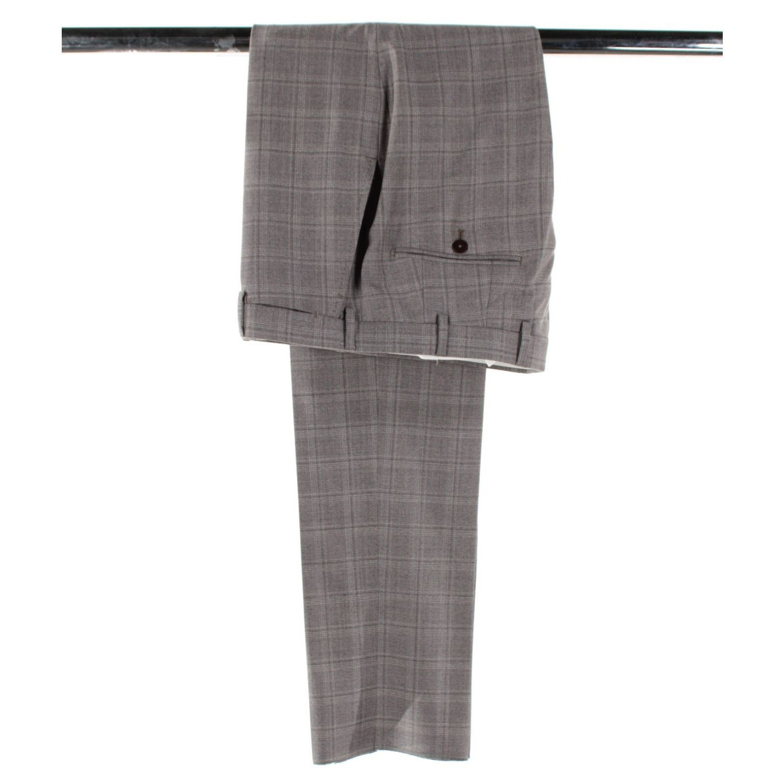 Isaia isaia Suit Size US 40 Regular in Brown Size 40R - 3 Thumbnail