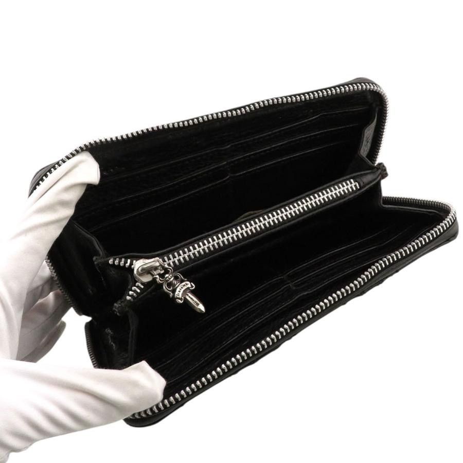 Chrome Hearts Chrome Hearts cemetery cross leather patch wallet Size ONE SIZE - 5 Thumbnail