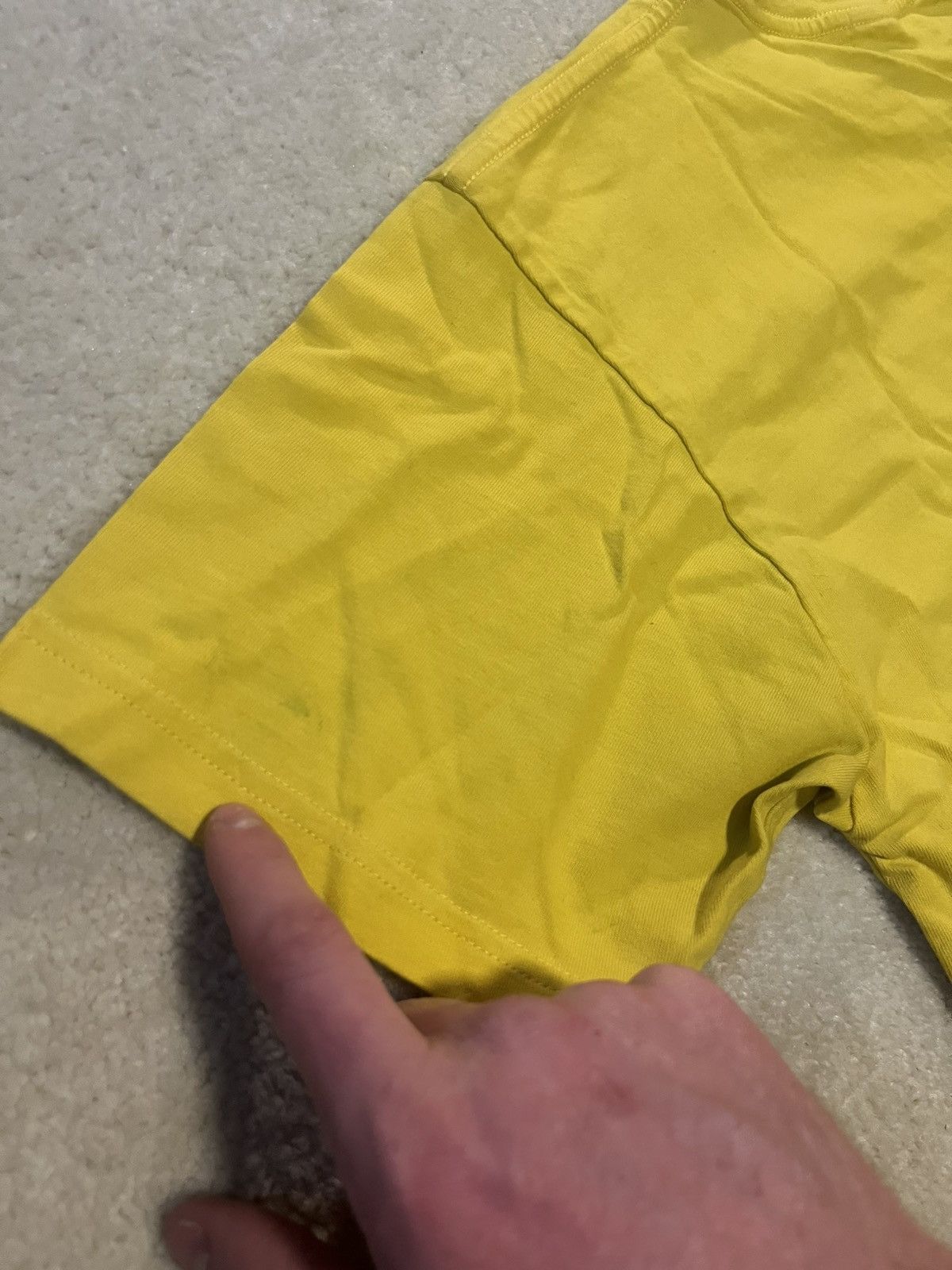Golf Wang Golf Wang Yellow Yester Tshirt Mens Medium Tyler The Creator Size US M / EU 48-50 / 2 - 7 Thumbnail
