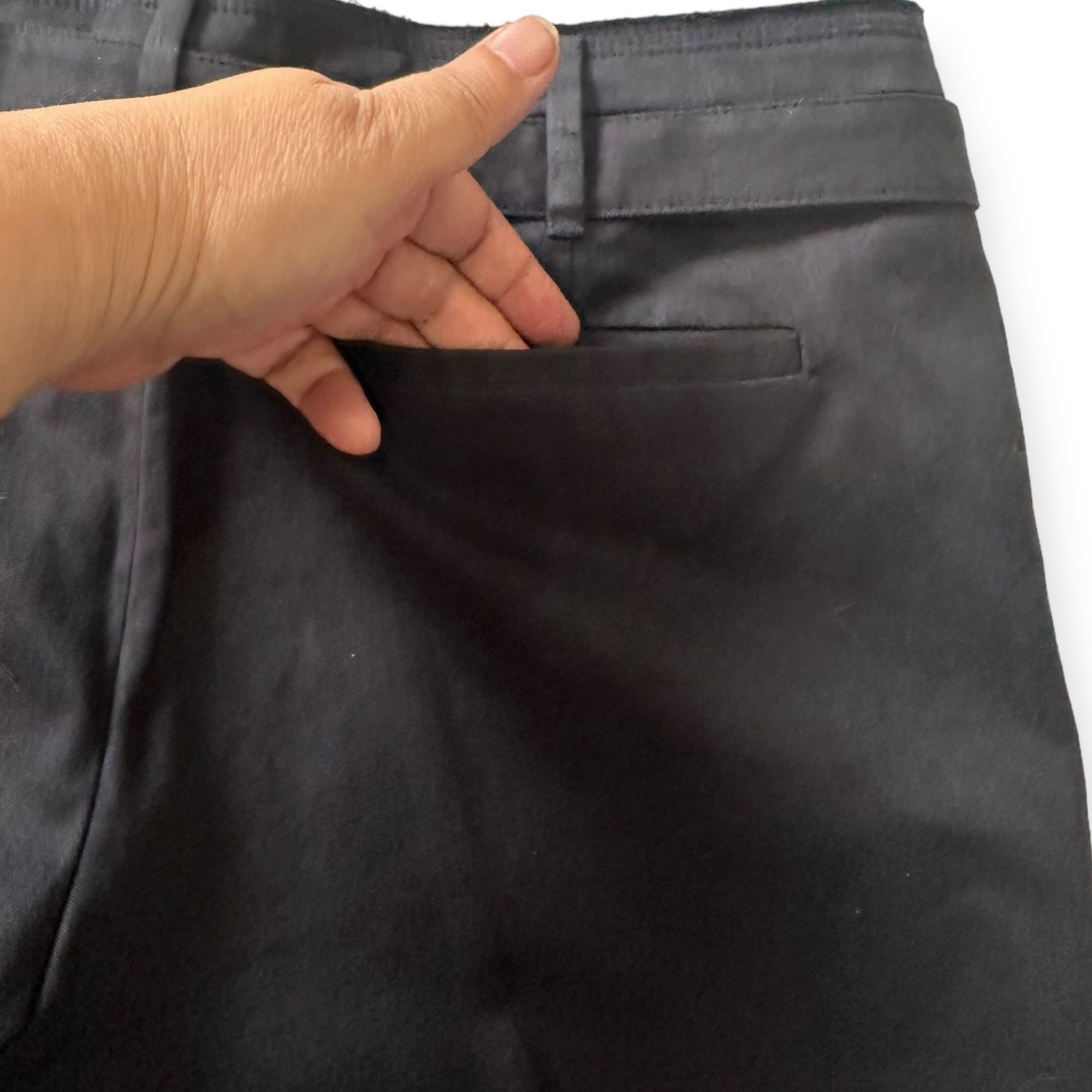 Prada Prada Blue Cropped Cotton Pants, Size Italian 46 Size 32" / US 10 / IT 46 - 13 Thumbnail