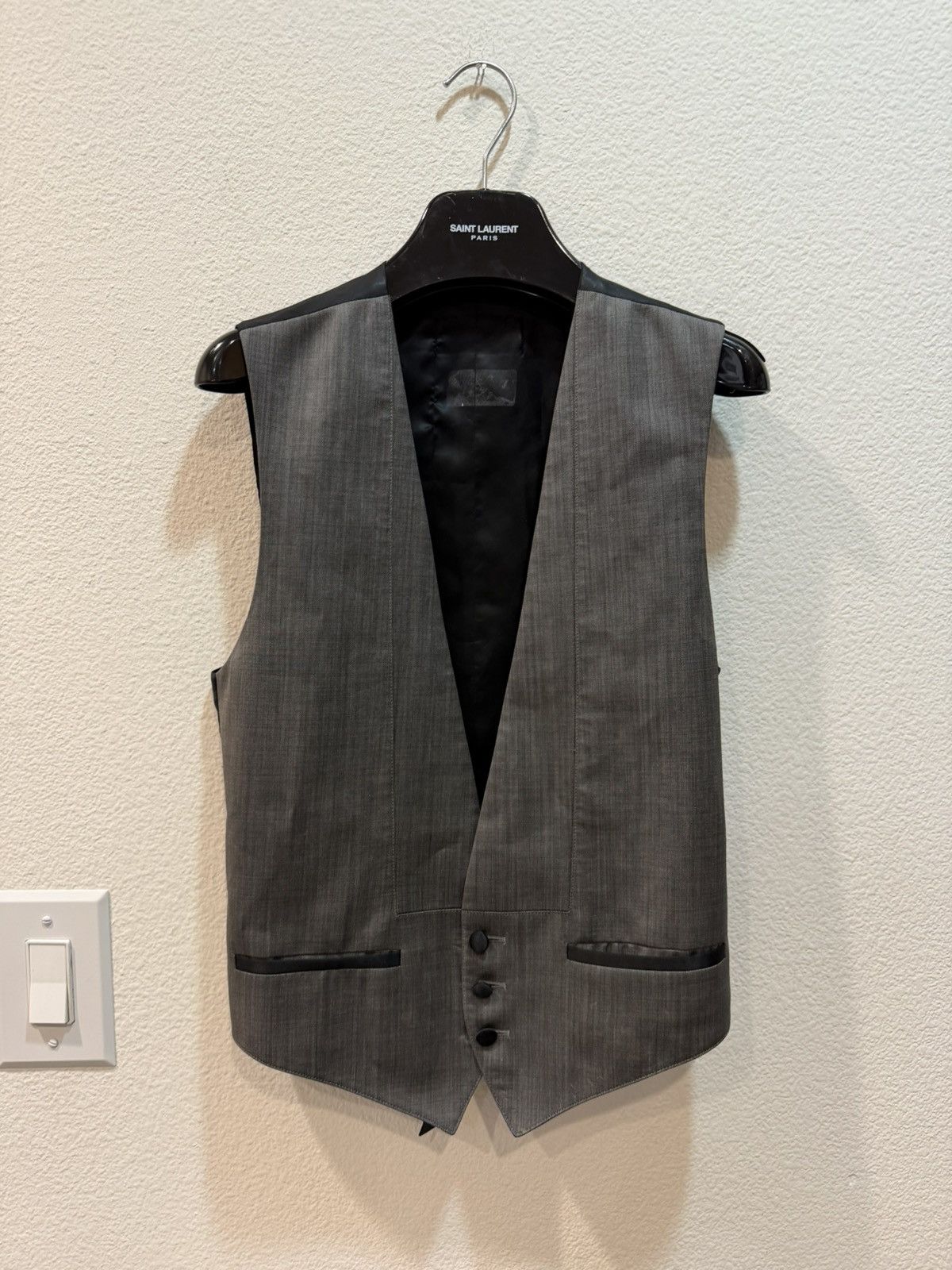 SS08 Gray Suit Vest 44