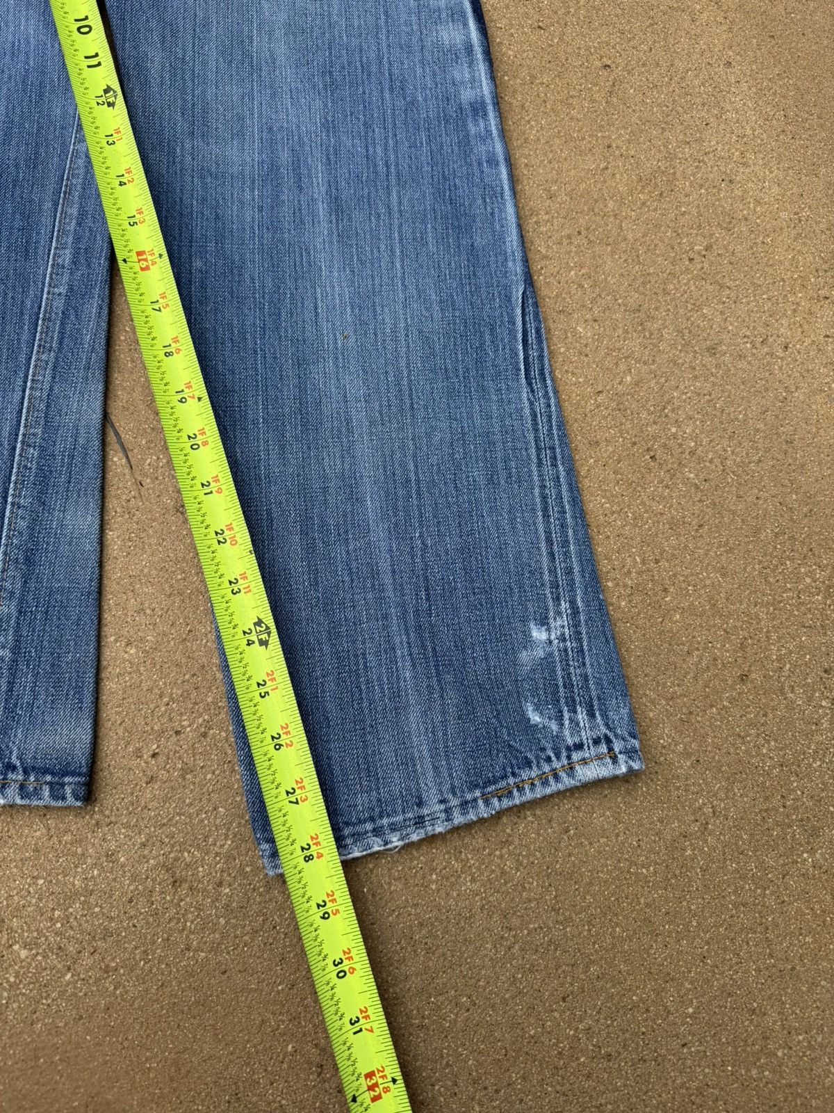 Levi's × Vintage Vtg 70’s Levis 501xx Redline Selvedge Distressed Jeans 28x28 Size US 28 / EU 44 - 11 Thumbnail