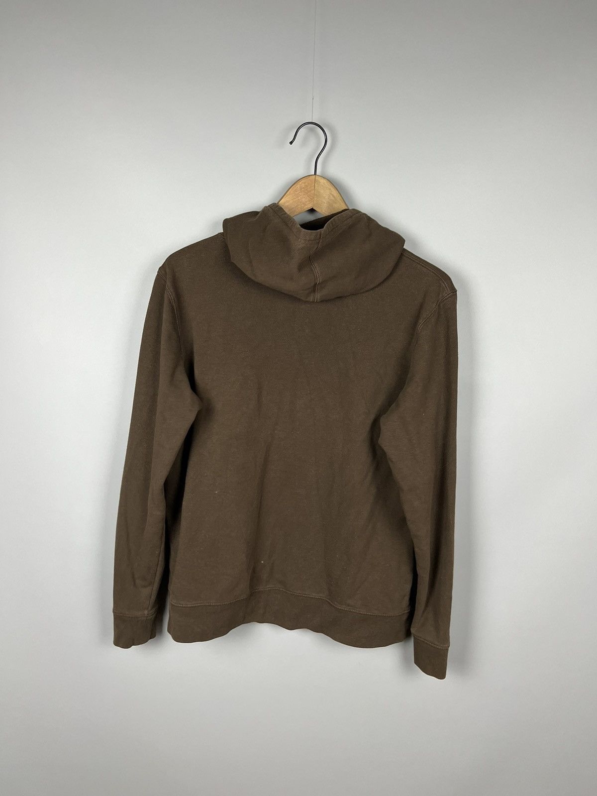 Gap (M) Vintage Gap Brown Fleece Hoodie Size M / US 6-8 / IT 42-44 - 4 Thumbnail