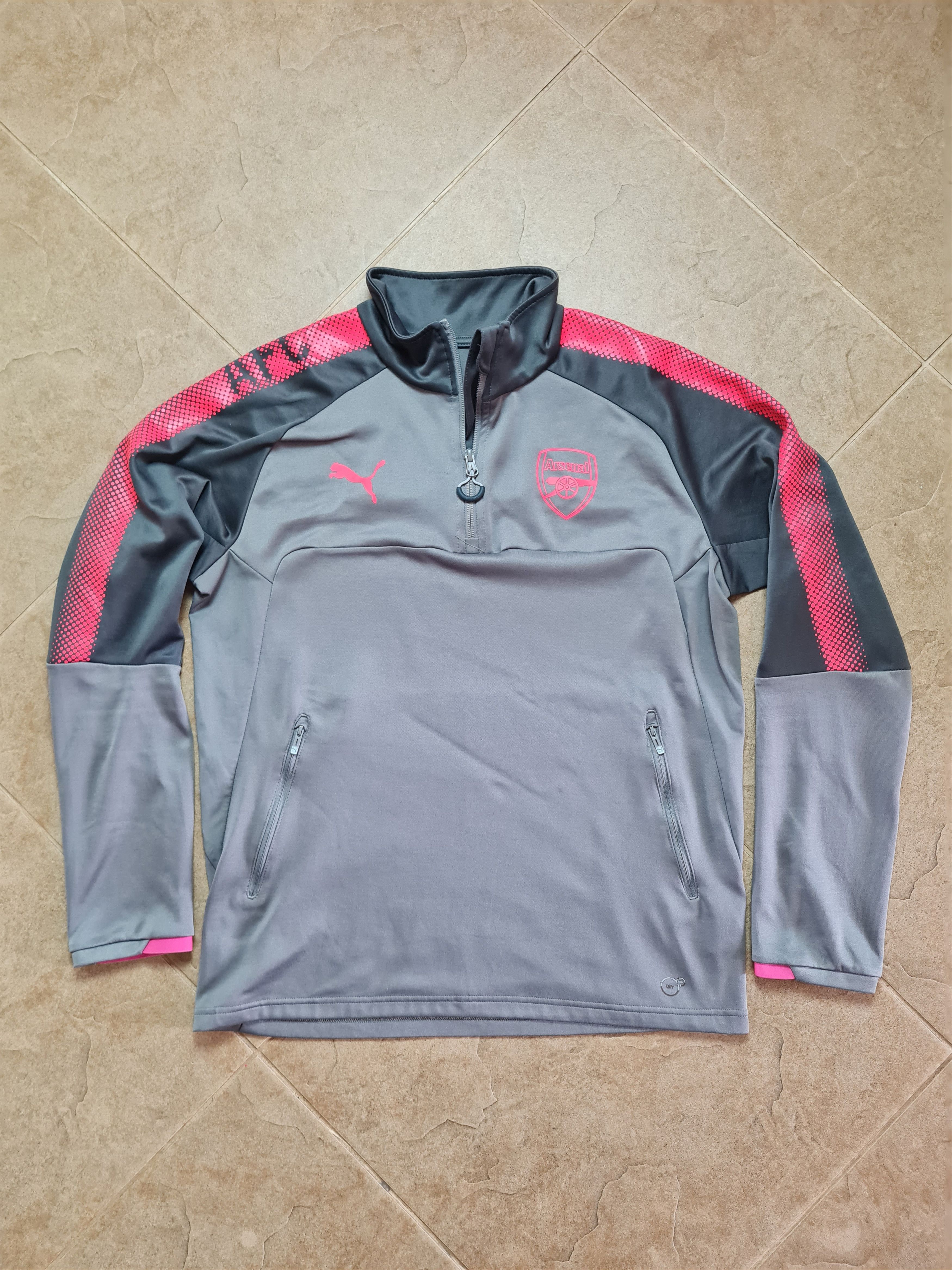Puma JERSEY ARSENAL TRAINING SOCCER SHIRT LONG SLEEVE PUMA SZ M Size US M / EU 48-50 / 2 - 5 Thumbnail