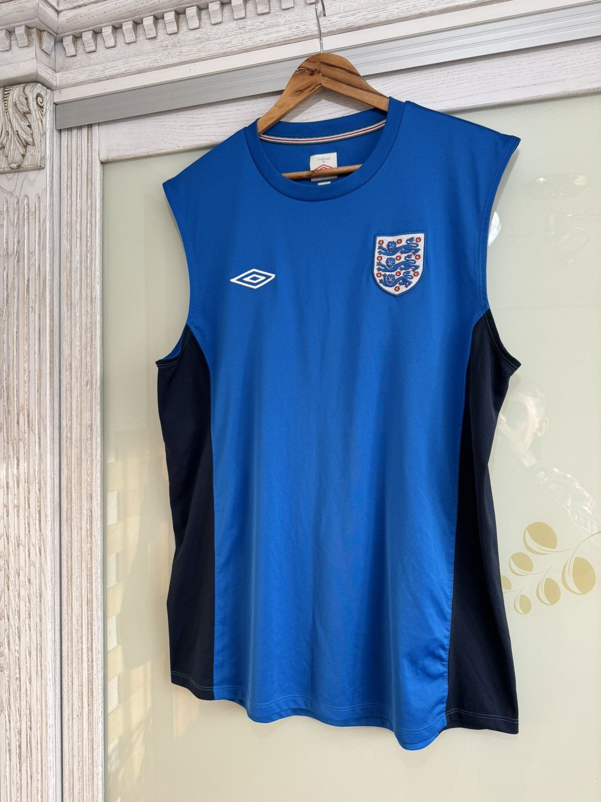 Umbro × Vintage England Vintage Soccer Tank Top Jersey Football Kit Shirt Size US XXL / EU 58 / 5 - 3 Thumbnail