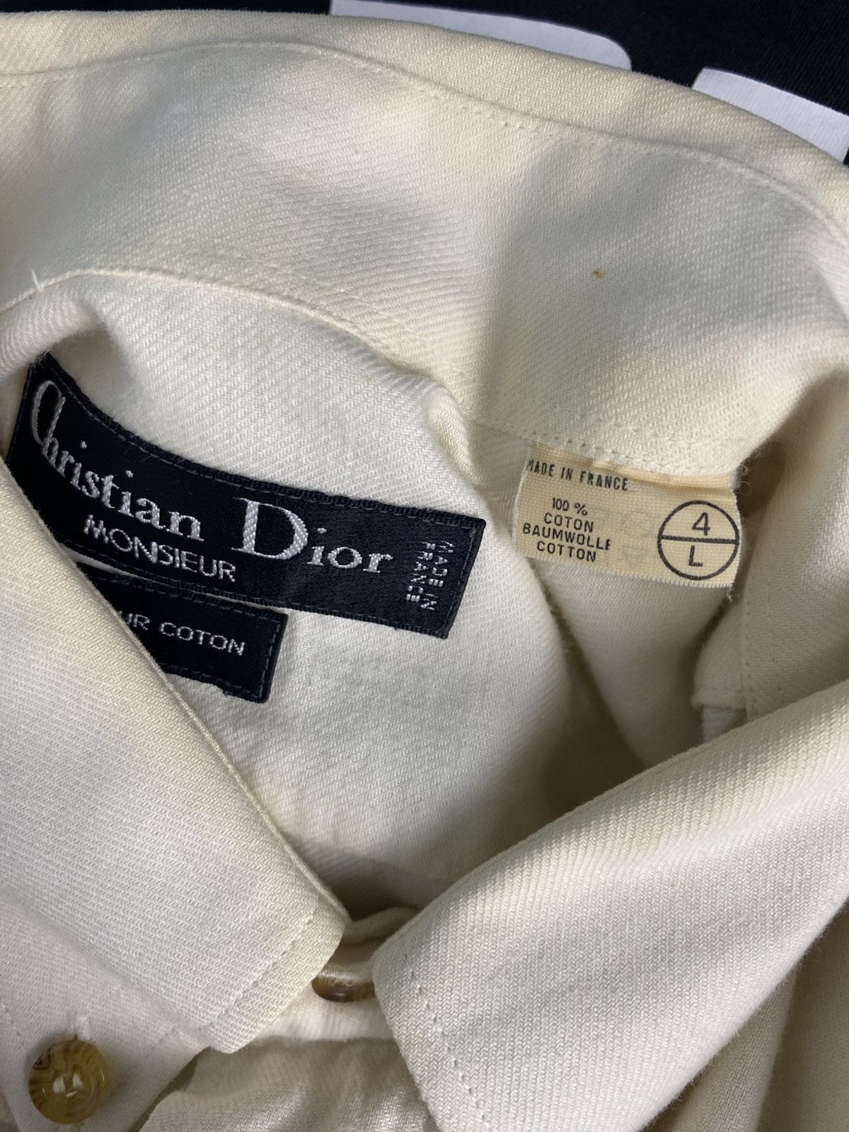 Christian Dior Monsieur Vintage Christian Dior Monsieur Shirt Size US L / EU 52-54 / 3 - 7 Thumbnail