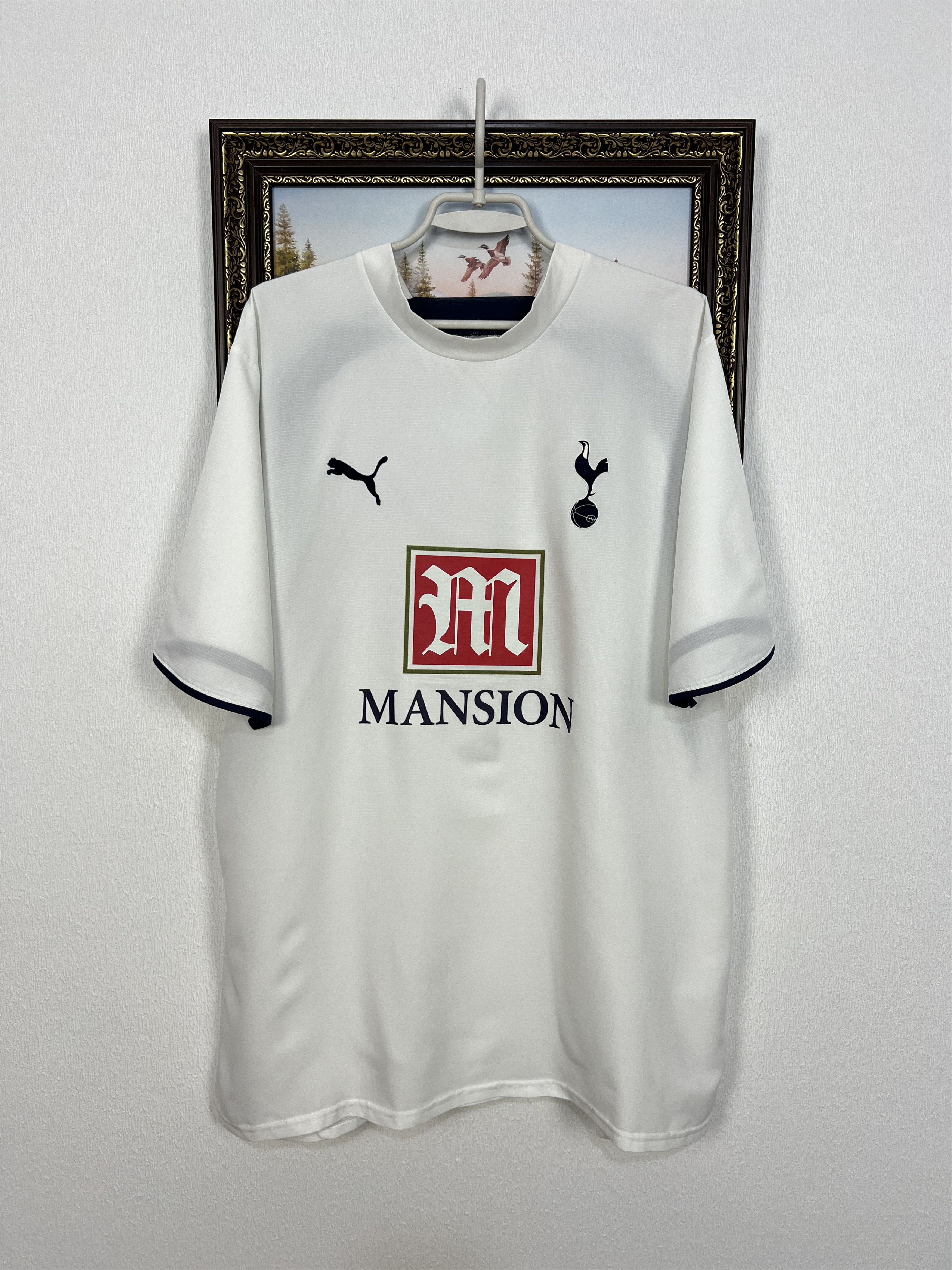 Puma Tottenham Hotspur Home football shirt 2006 Soccer #4 Zokora Size US XL / EU 56 / 4 - 1 Thumbnail