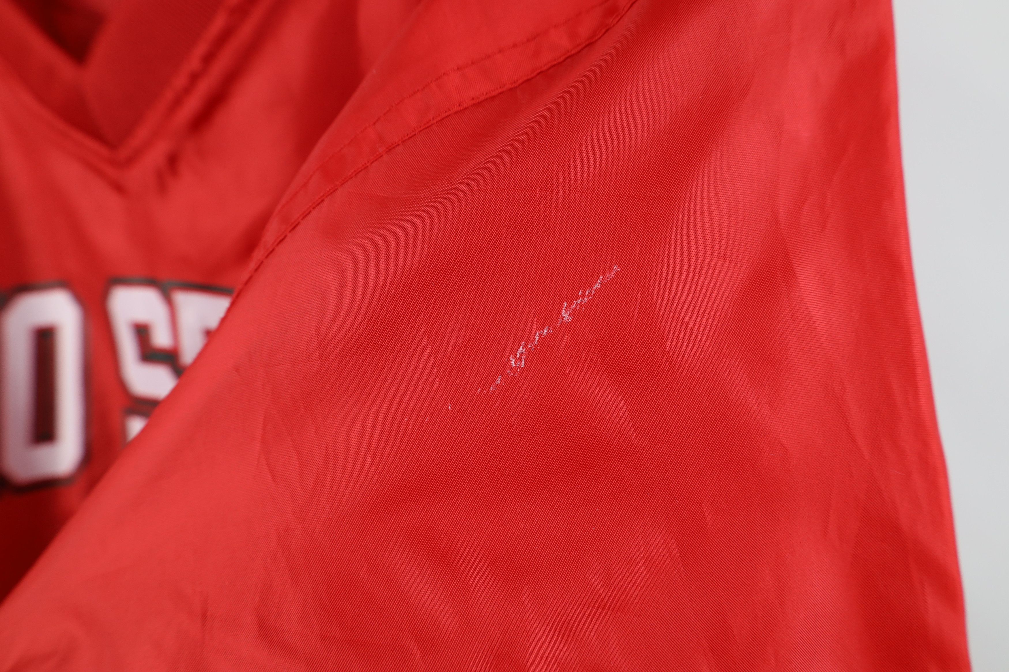 Vintage Vintage Y2K Ohio State University Windbreaker Jacket Red Size US M / EU 48-50 / 2 - 8 Thumbnail