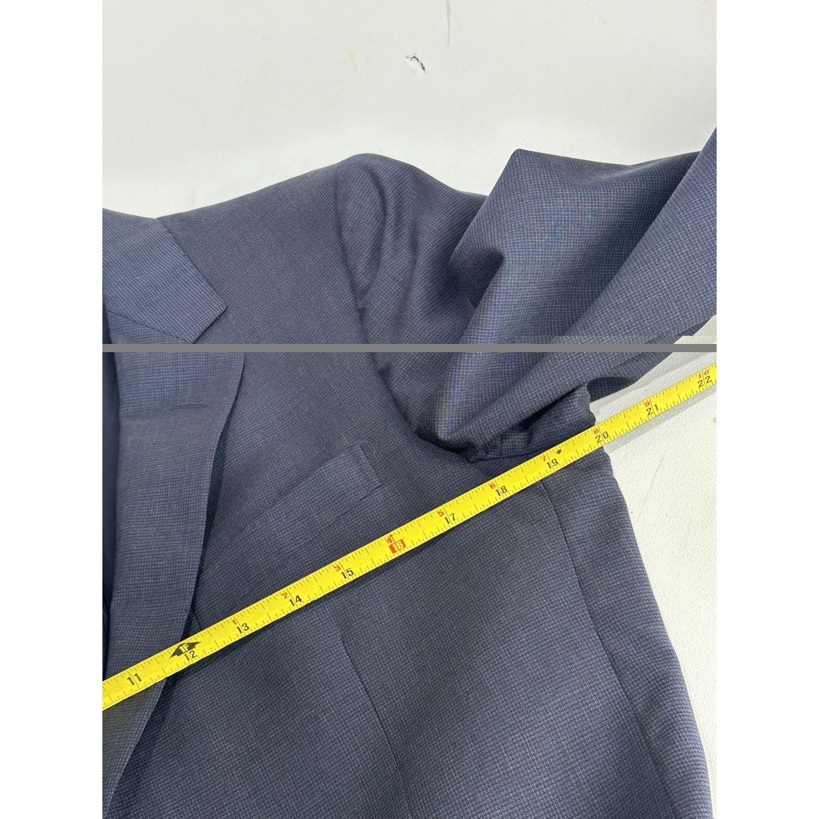 Lanvin Lanvin mens Size 40 blue wool sports coat blazer Size 40R - 9 Thumbnail